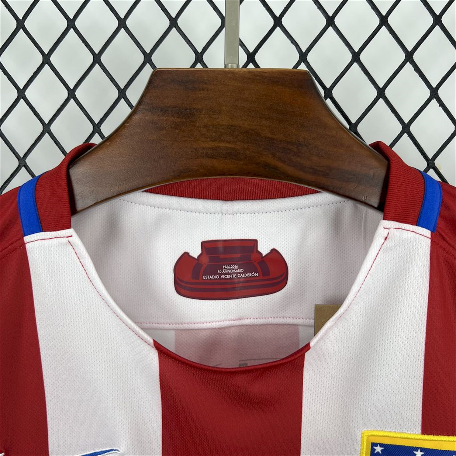 AlphaJersey-Retro Atletico Madrid 2016-17 Home Jersey