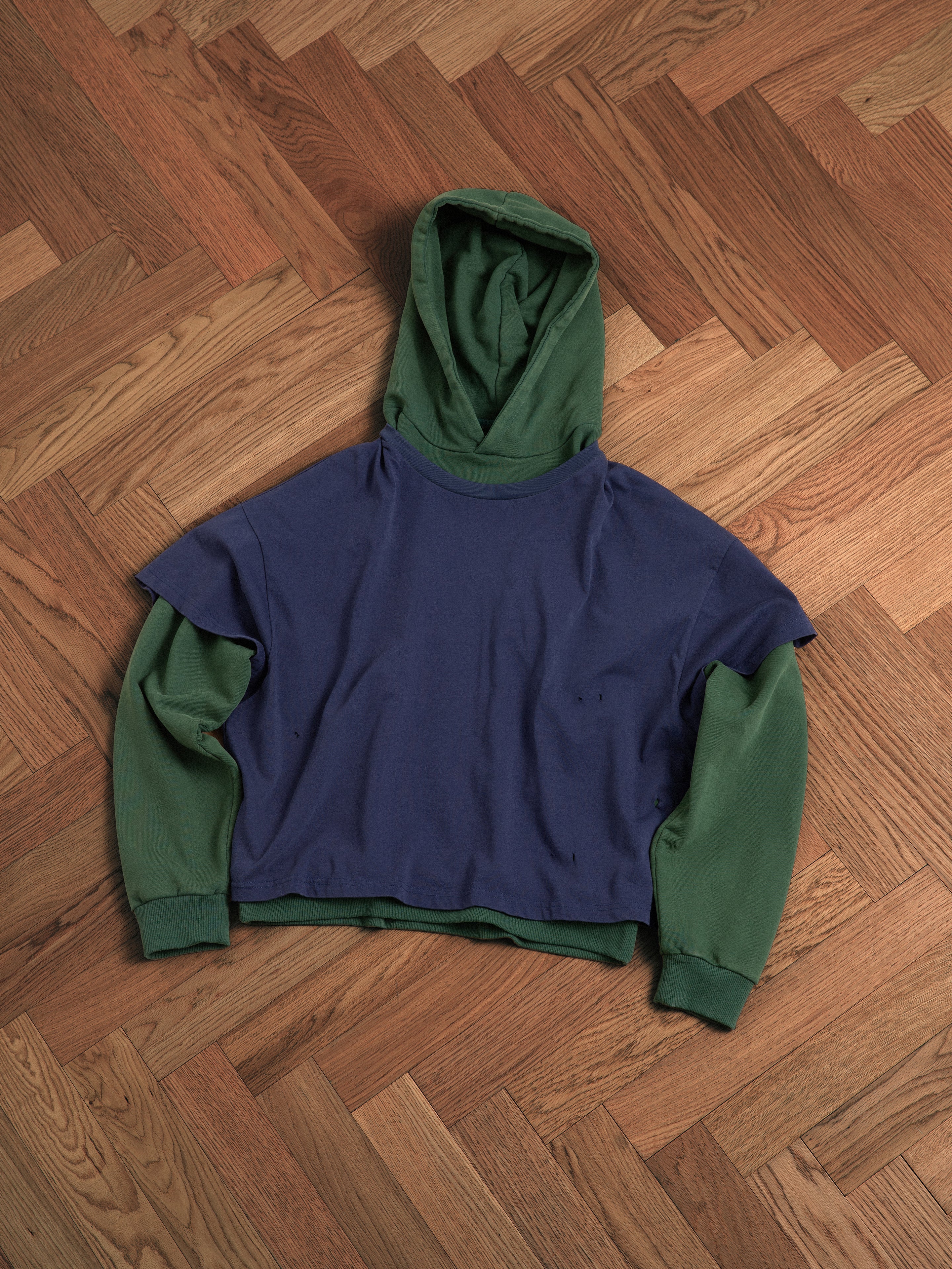 Double Layer Hoodie | Modern Menswear by yycbvcnbmmnbm
