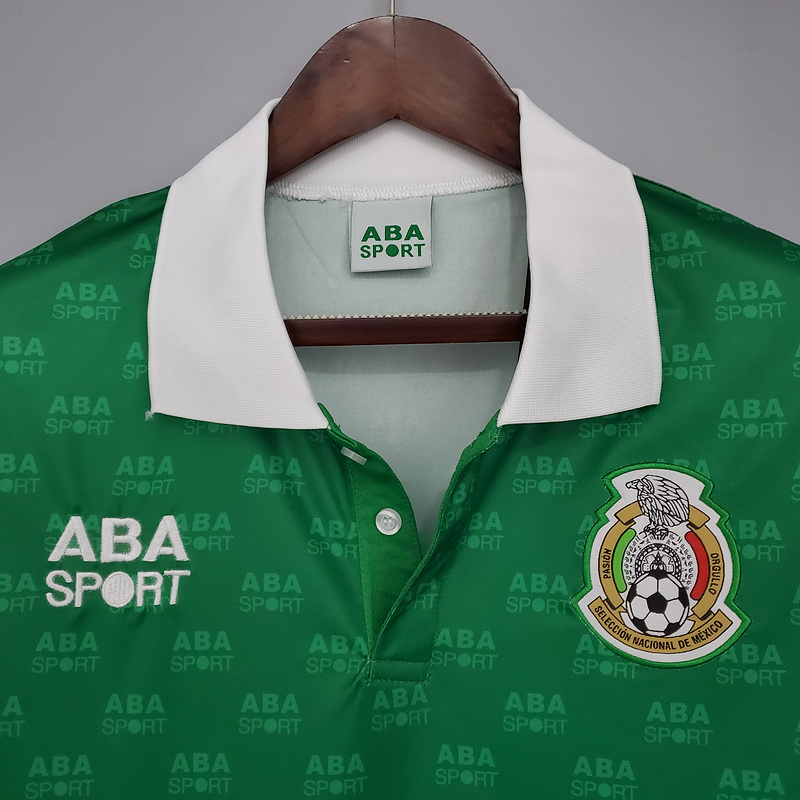 AlphaJersey-Retro Mexico 1995 Home Stadium Jersey