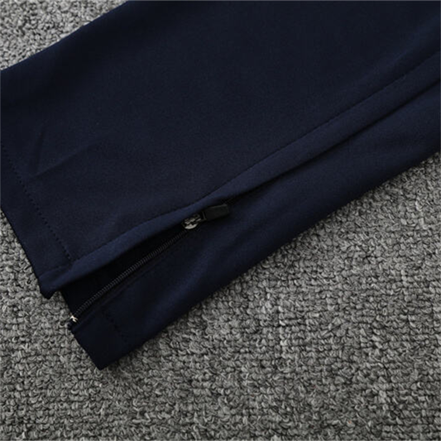 AlphaJersey-Marseille 25-26 Long Sleeve Training Set - Nattierblue Top & Deep Blue Pants