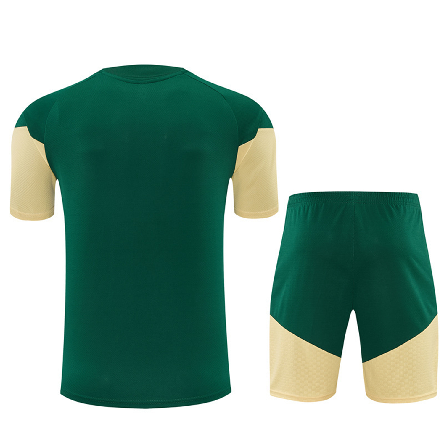 AlphaJersey-Real Madrid 26-27 Short-Sleeve Training Set - Green Top & Green Shorts