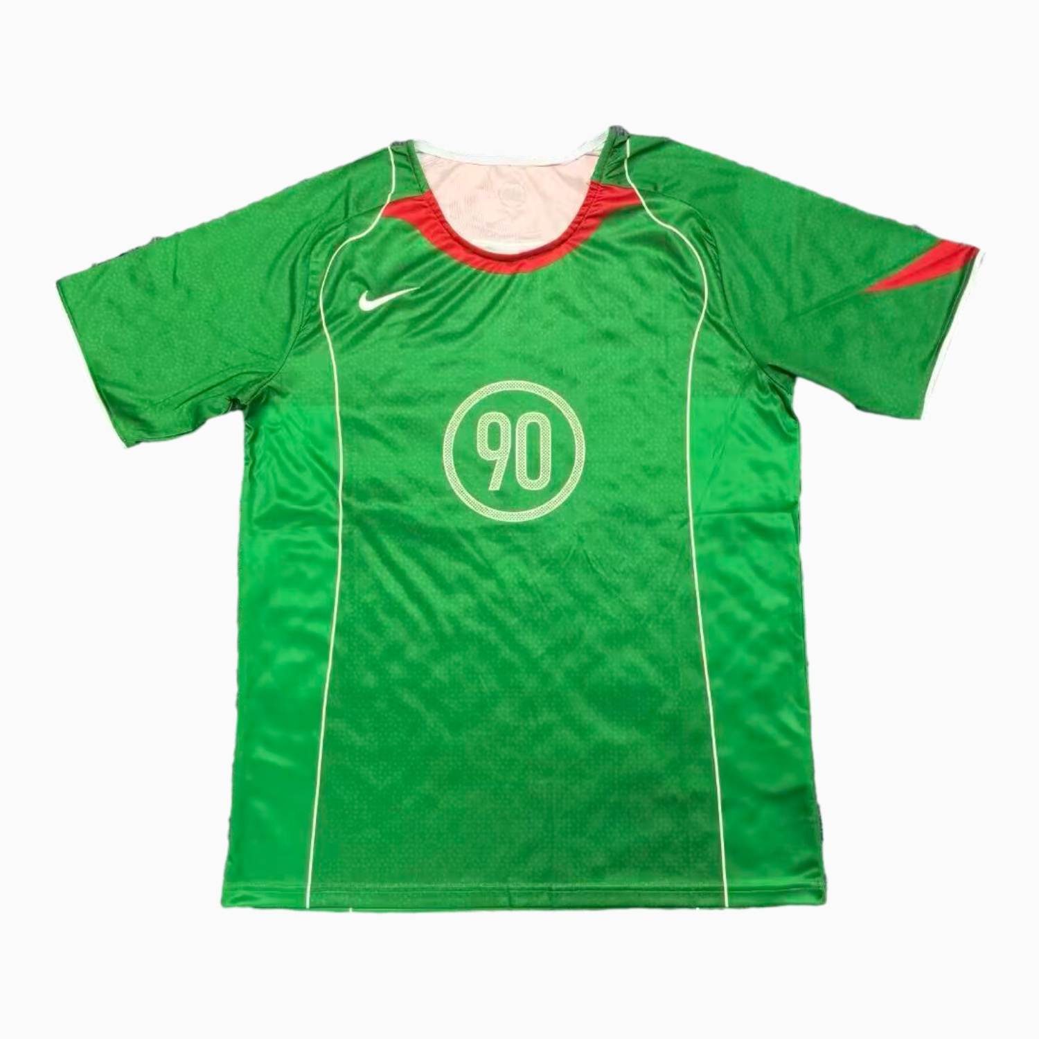 AlphaJersey-Nike 2026 T90 Green And Red Special Jersey