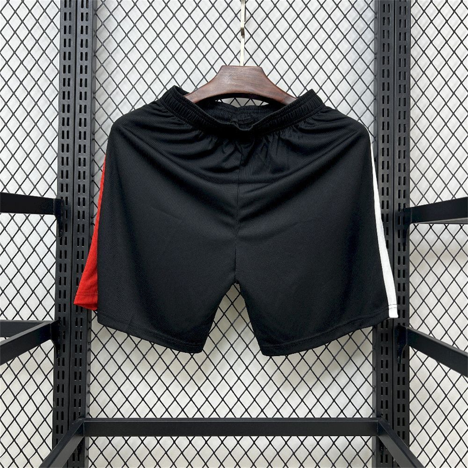 AlphaJersey-Feyenoord 25-26 Home Black Shorts - Fans Version