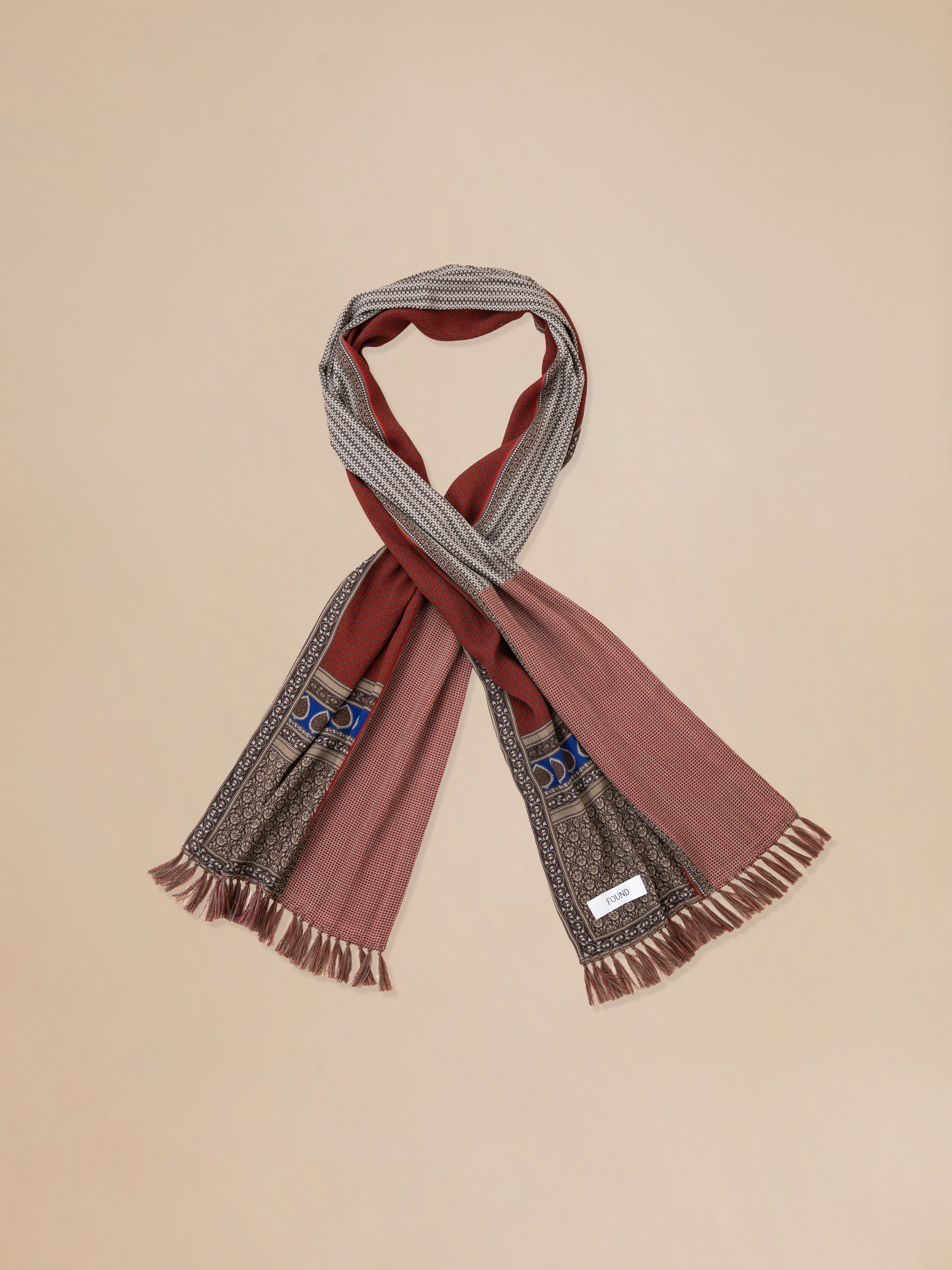 Paisley Medley Scarf | Modern Menswear by yycbvcnbmmnbm