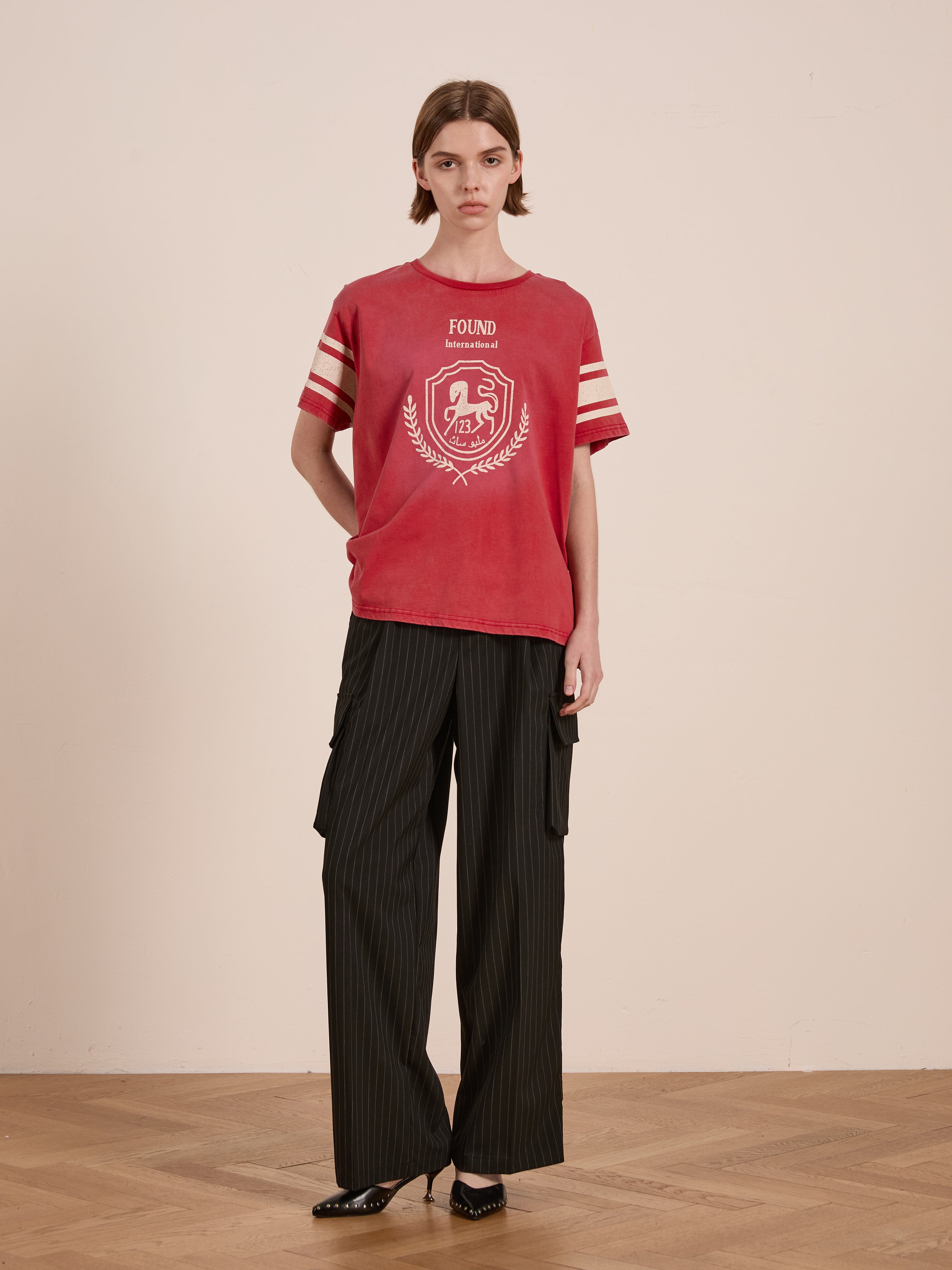 Collegiate Crest Tee | Modern Menswear by yycbvcnbmmnbm