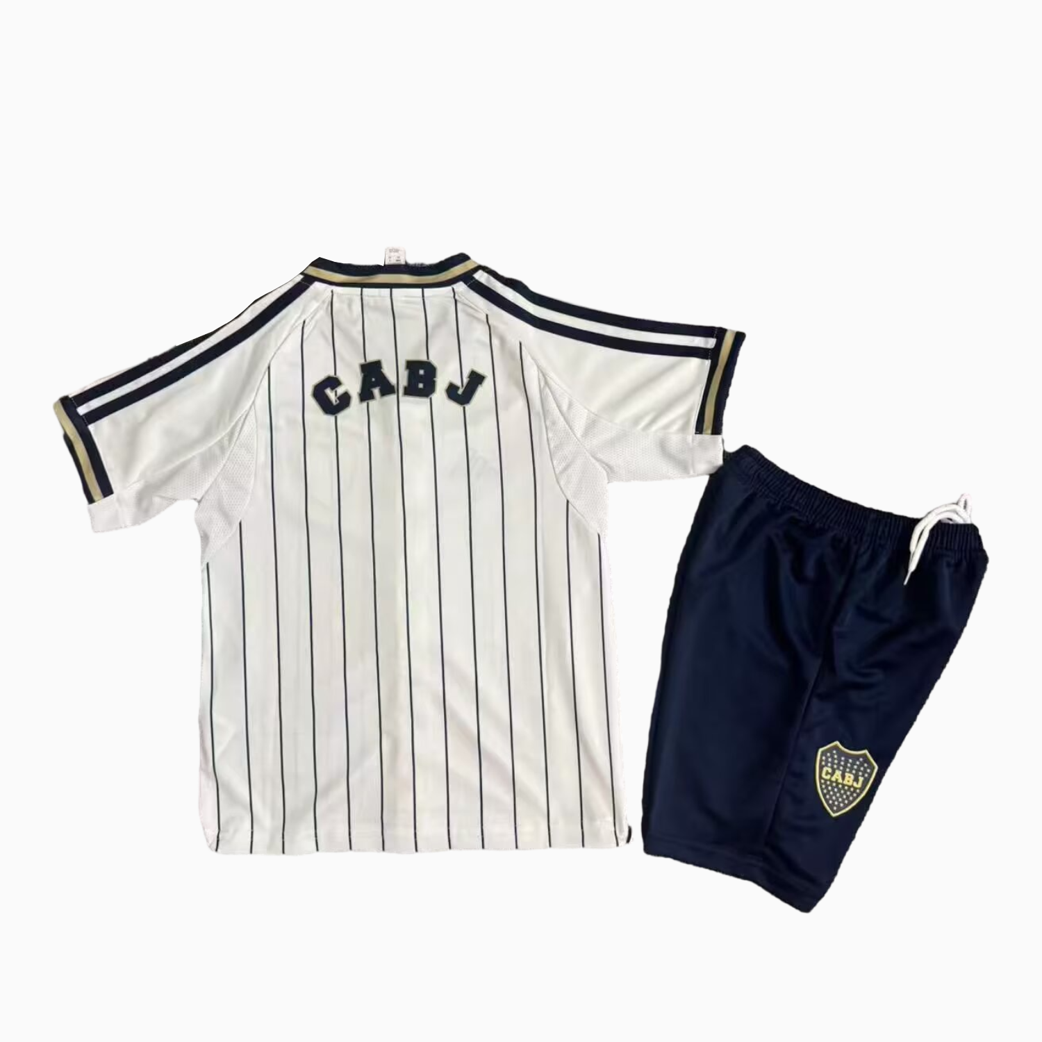 AlphaJersey-Boca Juniors 25-26 White Baseball Kids Kit