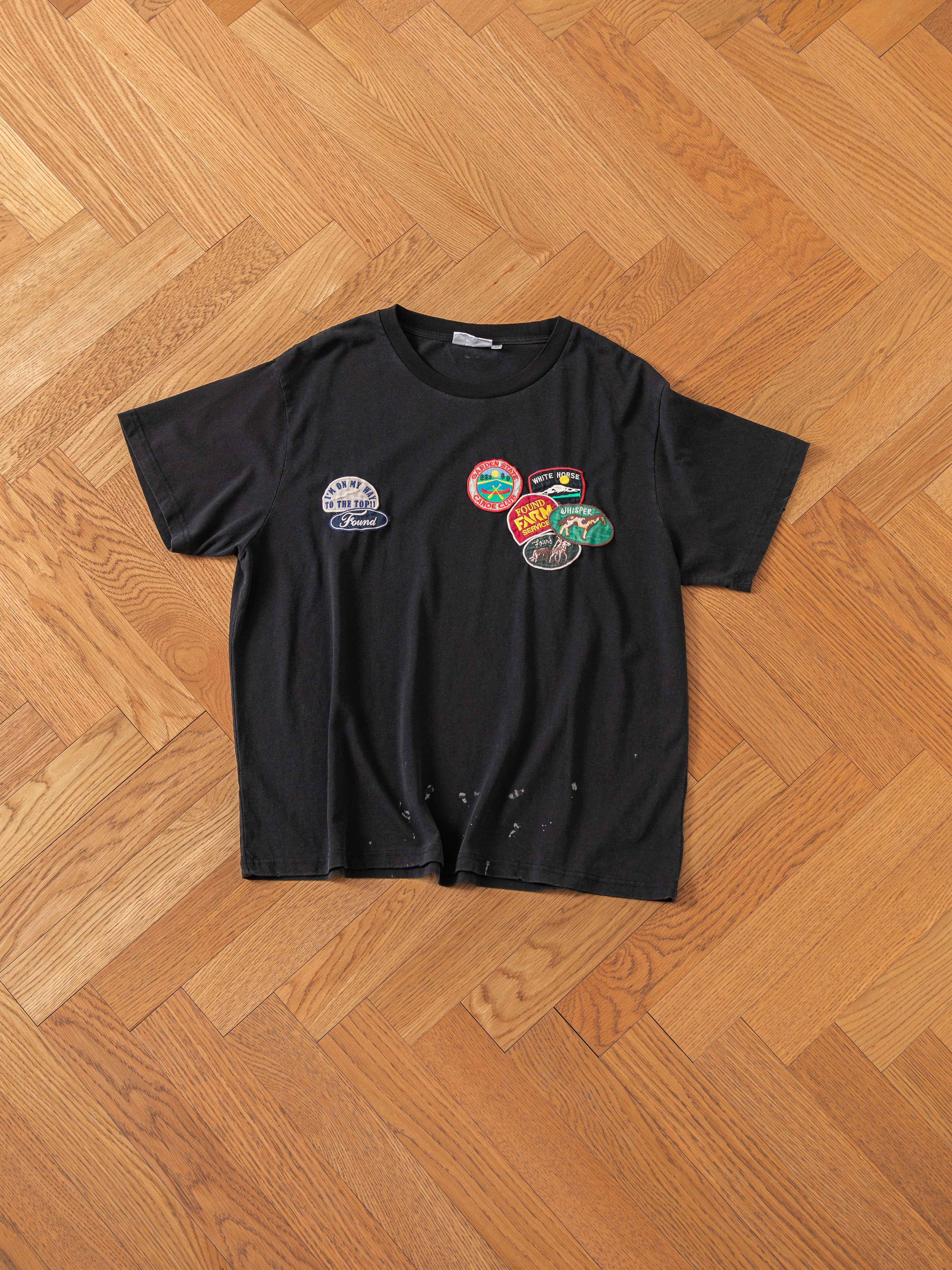 Multi Patch Washed Tee | Modern Menswear by yycbvcnbmmnbm