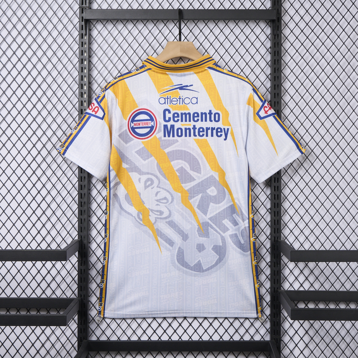 AlphaJersey-Retro Tigres UANL 1997-98 Away White Jersey