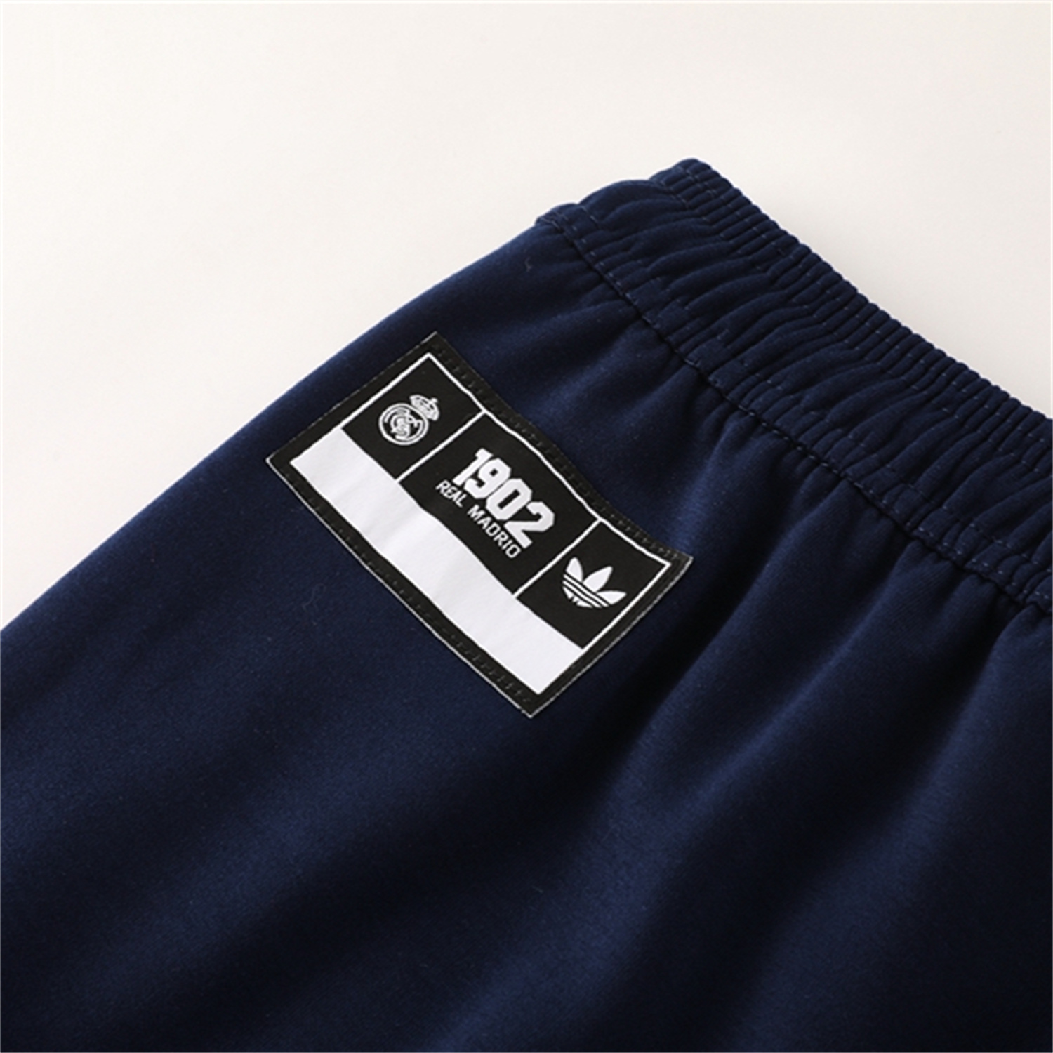 AlphaJersey-Real Madrid 25-26 Originals Varsity Hoodie Set - Deep Blue Hoodie and Pants