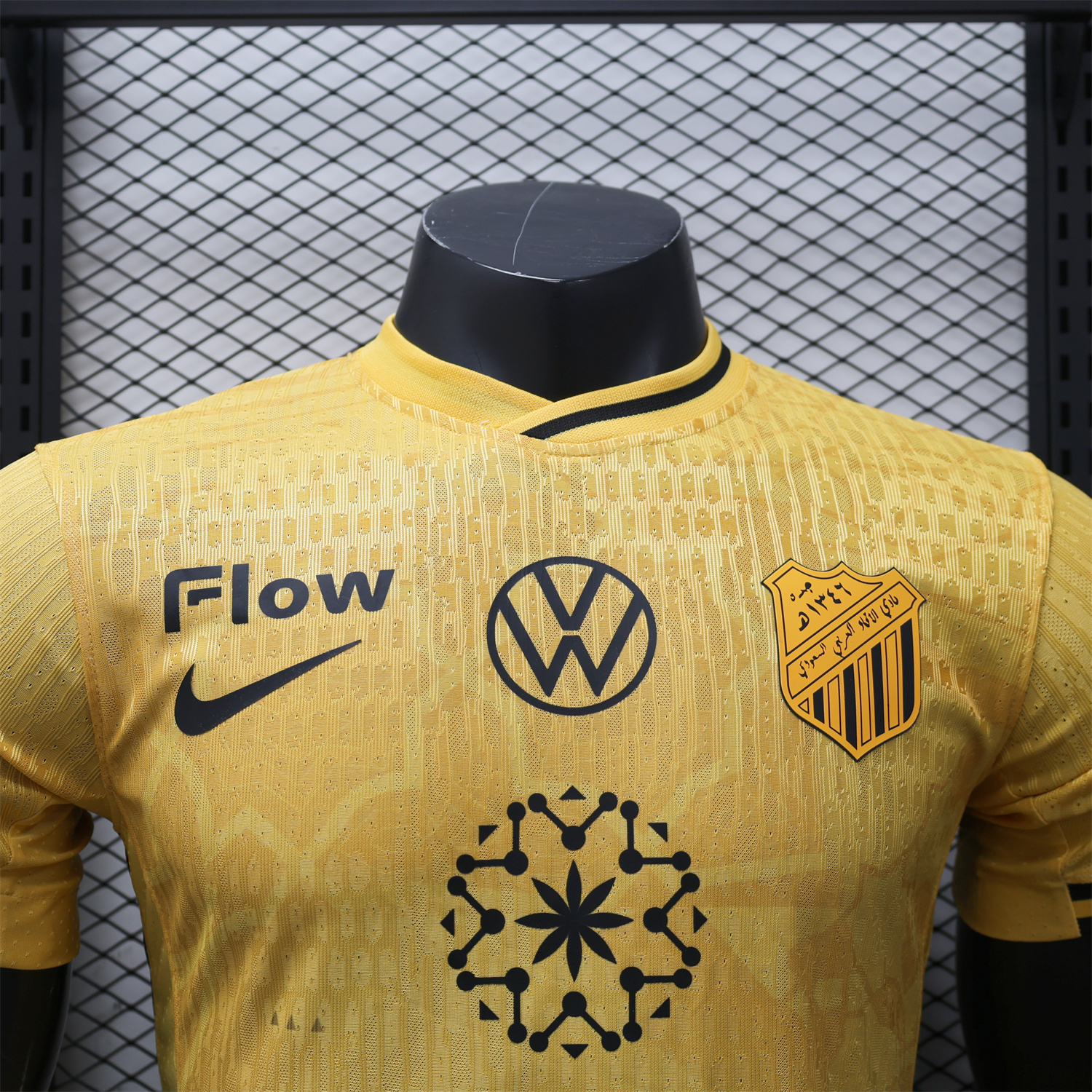 AlphaJersey-Al Ittihad Jeddah United 25-26 Third Yellow Jersey - Player Version