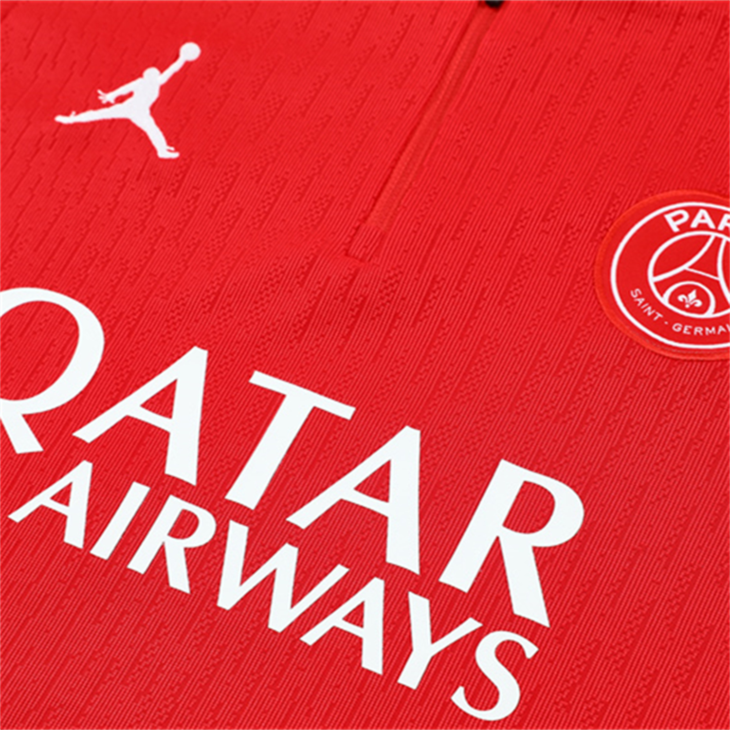 AlphaJersey-Paris Saint-Germain PSG 25-26 Long Sleeves Training Set - Red Top & Royal Blue Pants