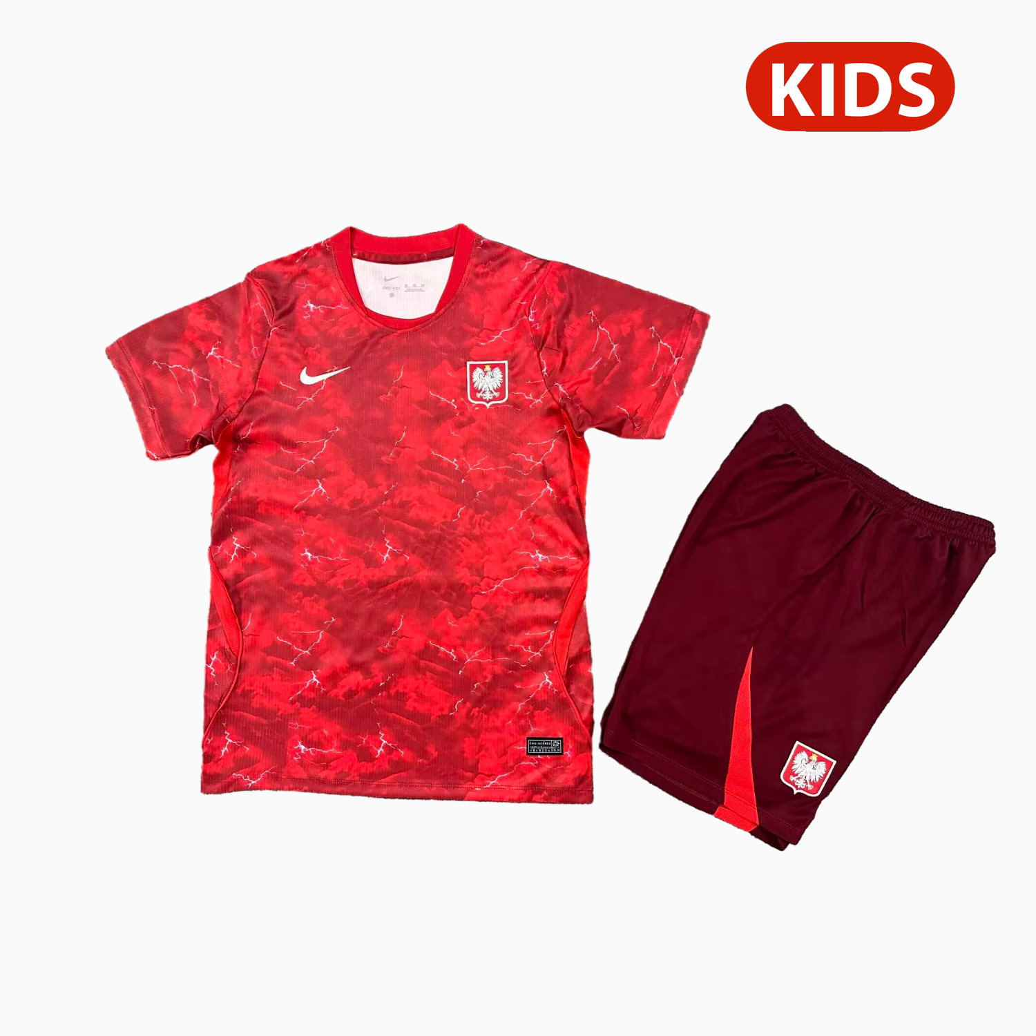 AlphaJersey-Poland 2026 Away Kids Kit