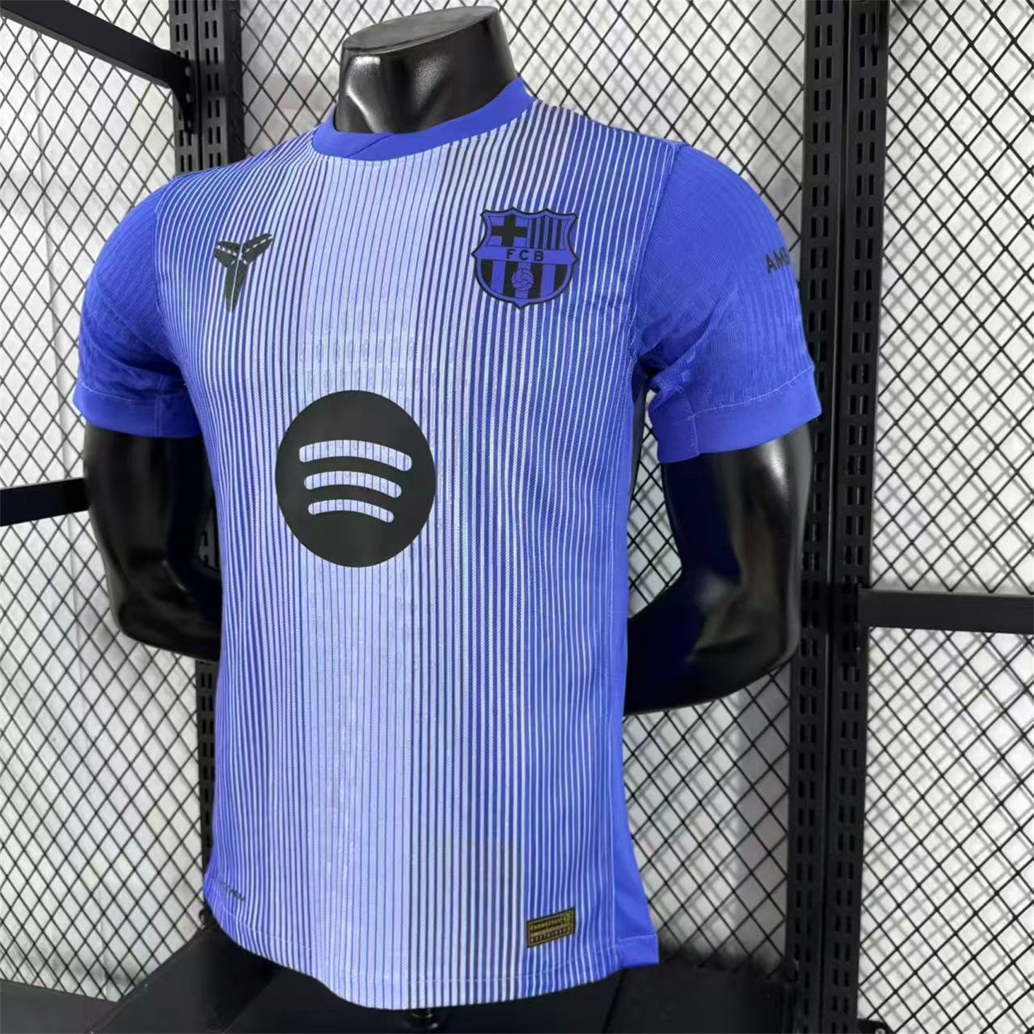AlphaJersey-Barcelona 25-26 Purple Gradient Pre-Match Training Jersey - Player Version