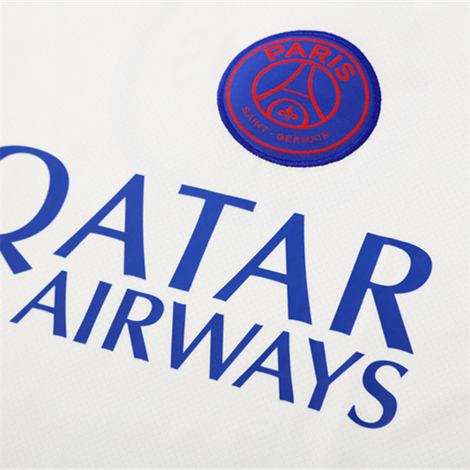 AlphaJersey-Paris Saint-Germain PSG 25-26 Short-Sleeve Training Set - White Top & Black Shorts
