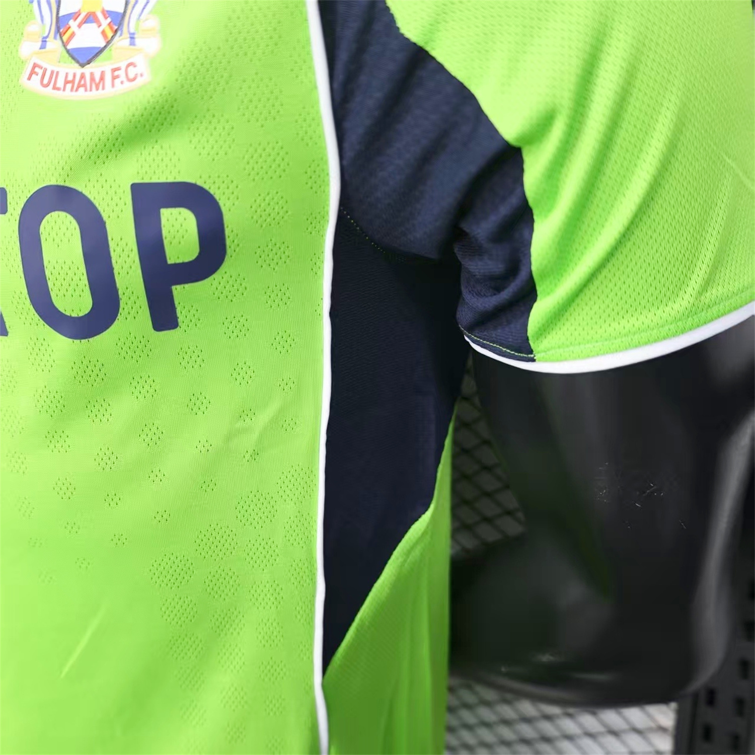 AlphaJersey-Fulham 25-26 Away Green Jersey - Player Version