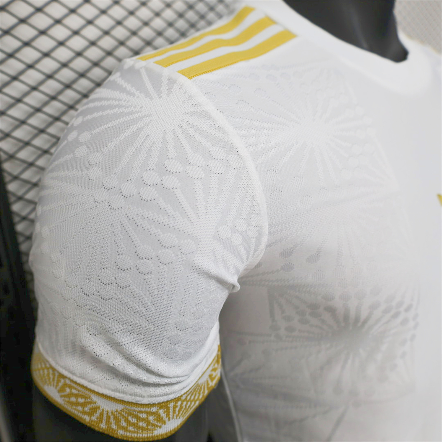 AlphaJersey-Mexico 2025 Gold Cup White Special Edition Jersey - Player Version