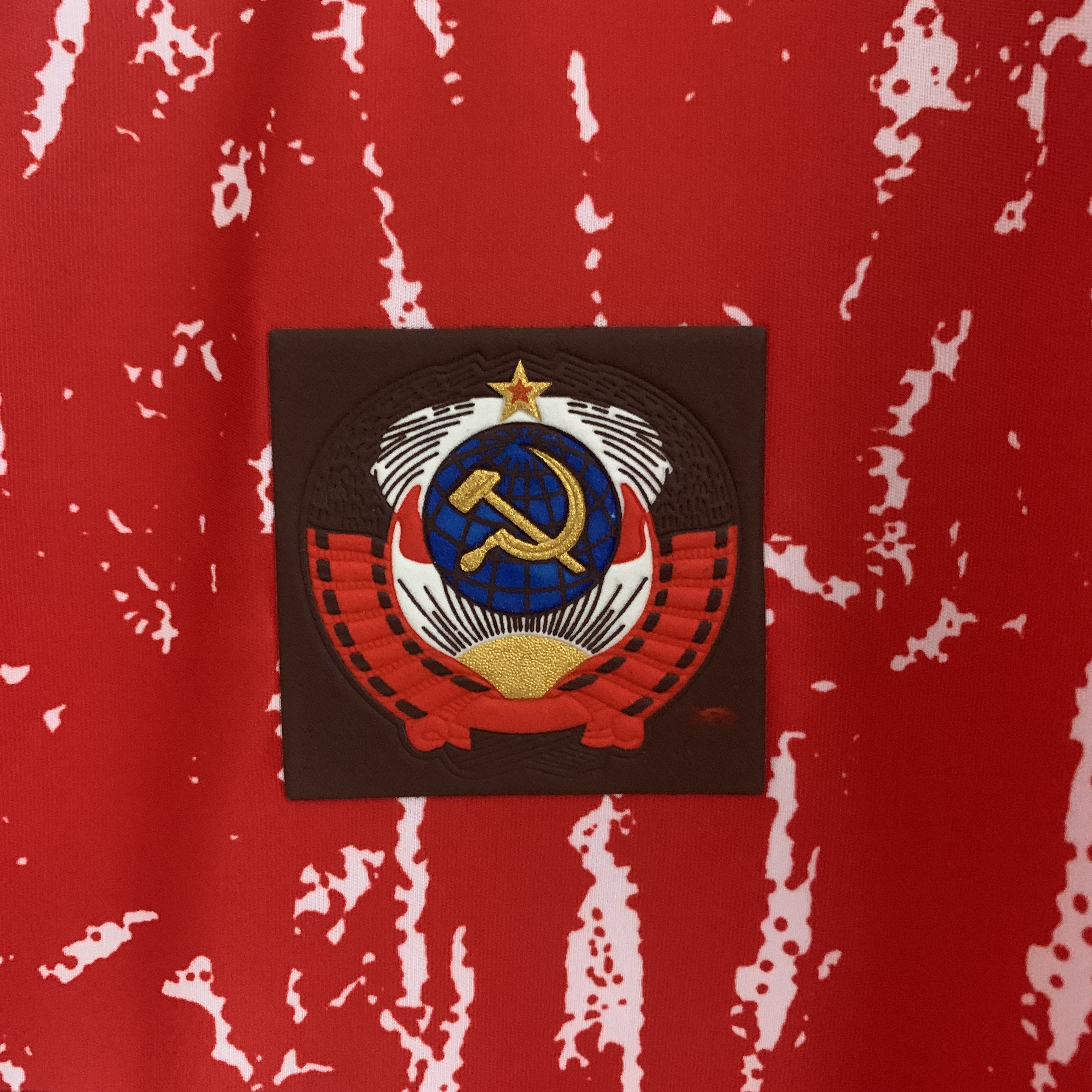 AlphaJersey-Retro Soviet Union 1990 Home Stadium Jersey