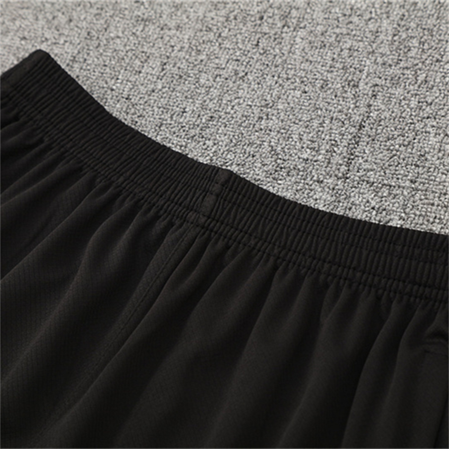 AlphaJersey-Paris Saint-Germain PSG 25-26 Kids Short-Sleeve Training Set - White Edge Black Top & Black Shorts