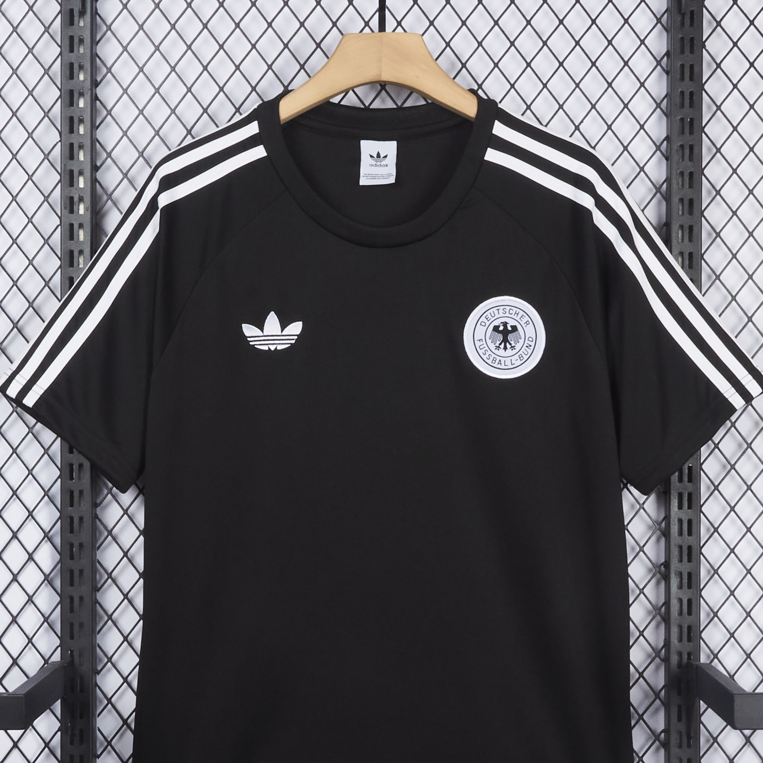 AlphaJersey-Germany 2026 Terrace Icon Black Special Jersey - Fans Version