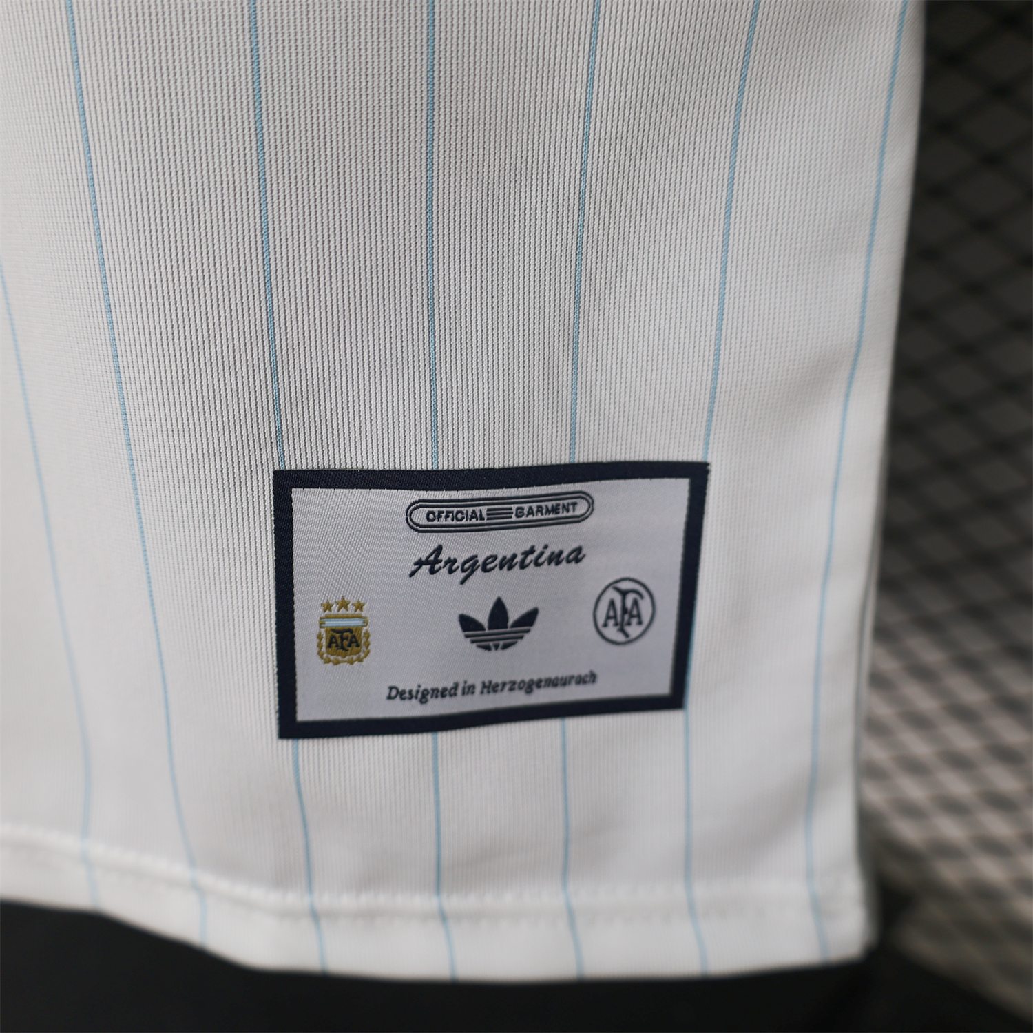 AlphaJersey-Argentina 2026 Terrace Icon Retro Casual Style White Jersey - Player Version