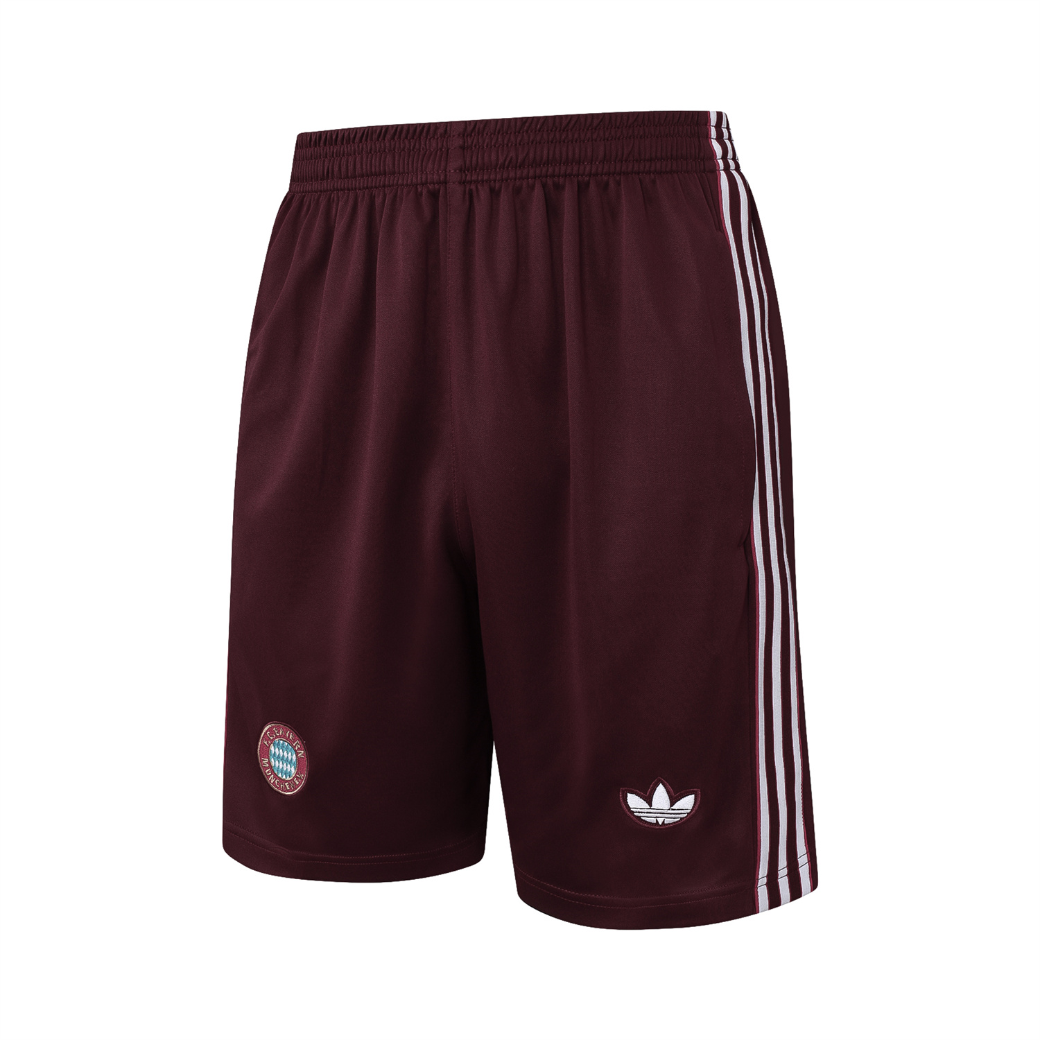 AlphaJersey-Bayern Munich 25-26 Throwback Trefoil Vest Training Set - Deep Red