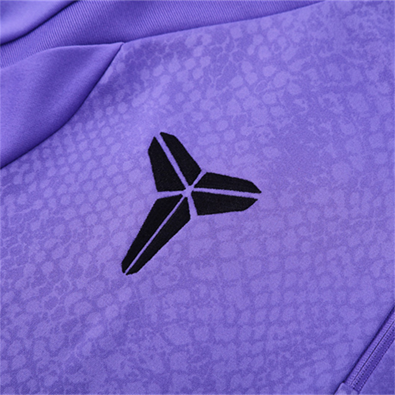 AlphaJersey-Barcelona 25-26 X KB Kids Long Sleeve Training Set - Purple Top & Black Pants