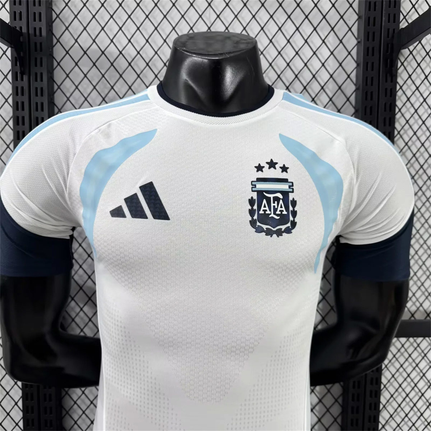 AlphaJersey-Argentina 2026 White Pre-Match Training Jersey - Player Version