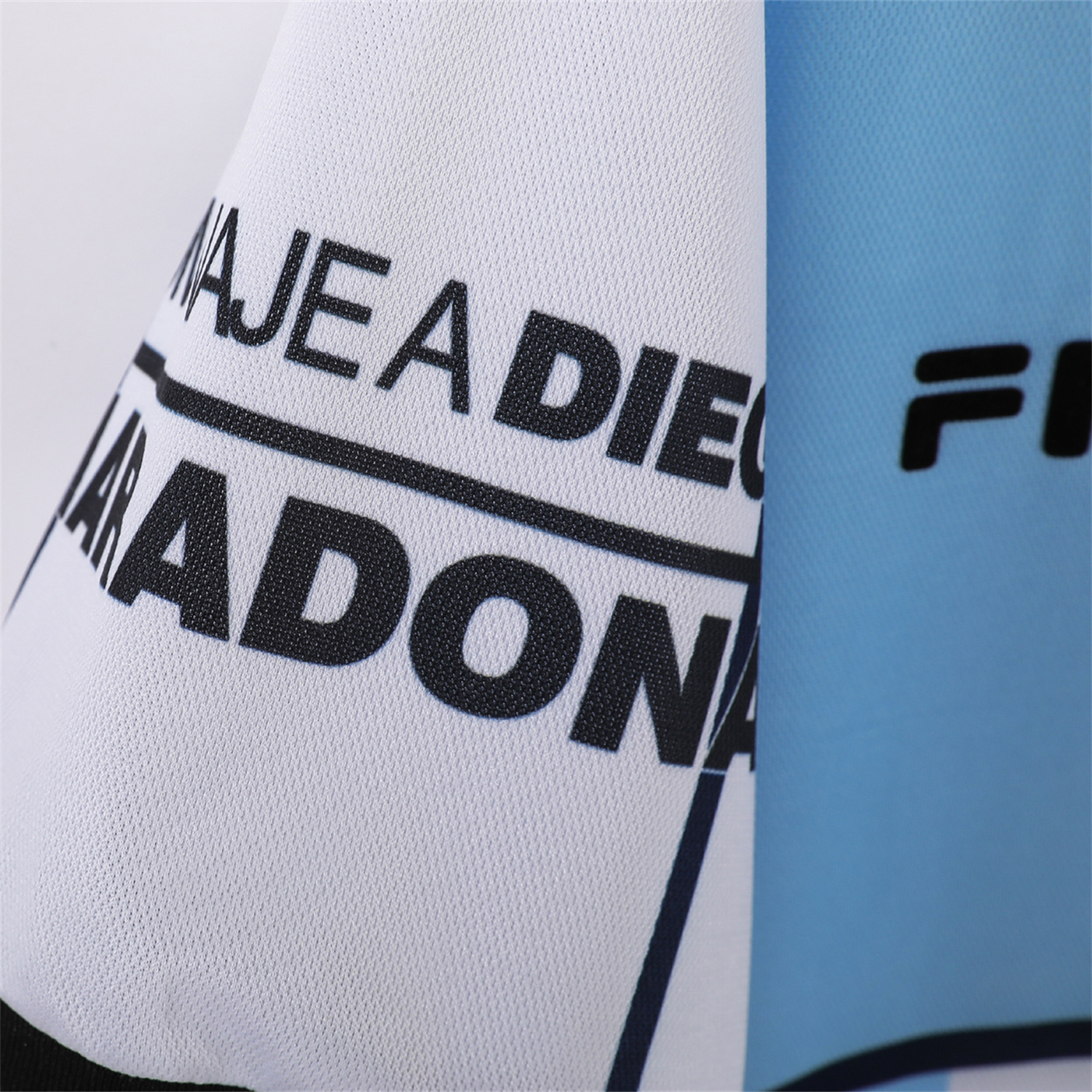 AlphaJersey-Retro Argentina 2001 Home Maradona Commemorative Jersey
