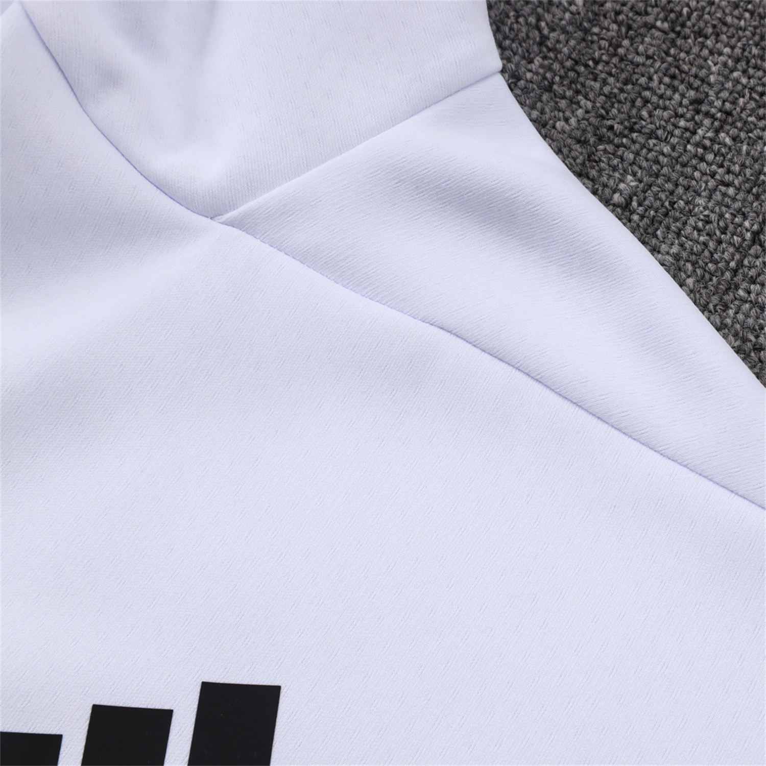 AlphaJersey-Ajax 25-26 Training Hoodie Set - White Hoodie and White Pants