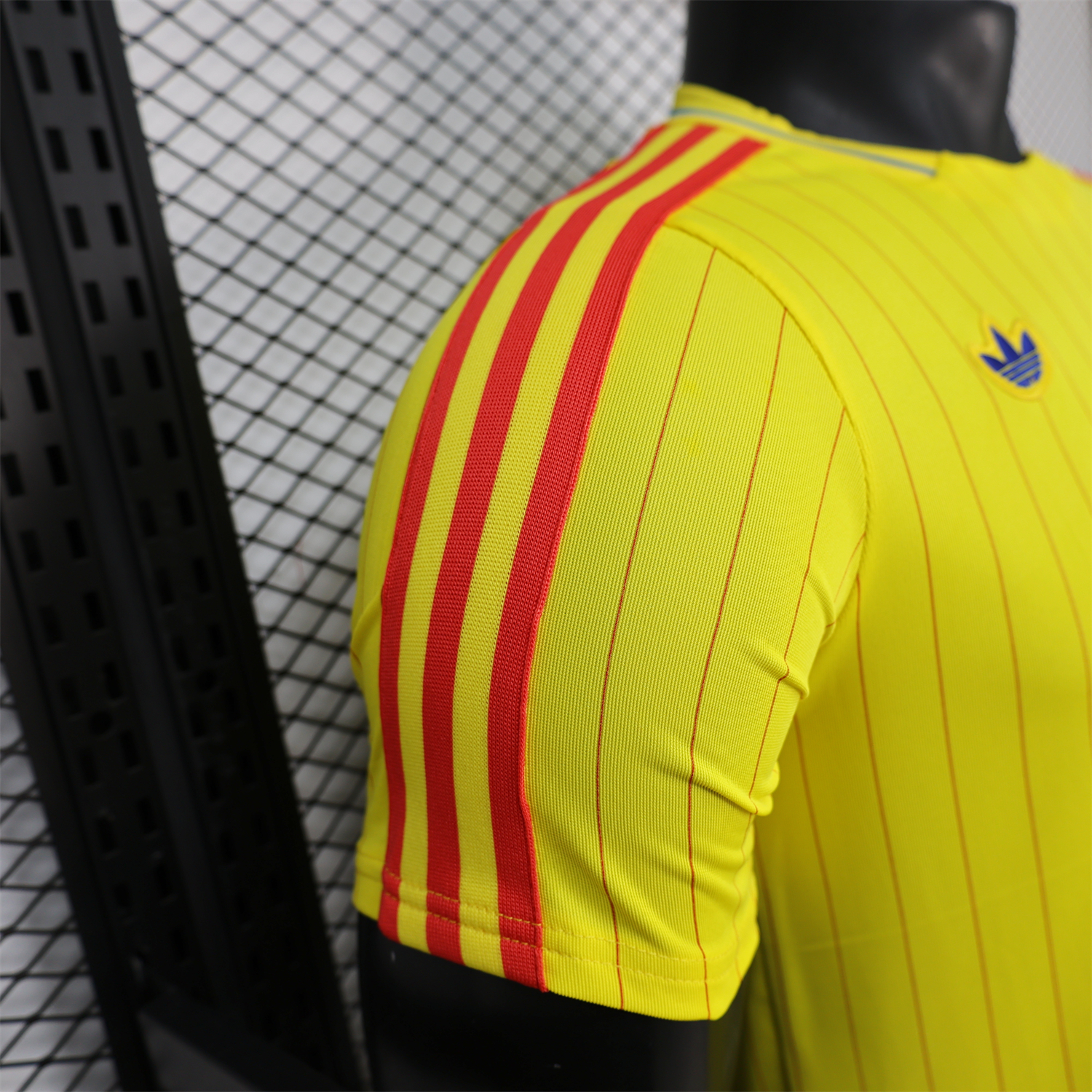 AlphaJersey-Colombia 2026 Terrace Icon Retro Casual Style Yellow Jersey - Player Version