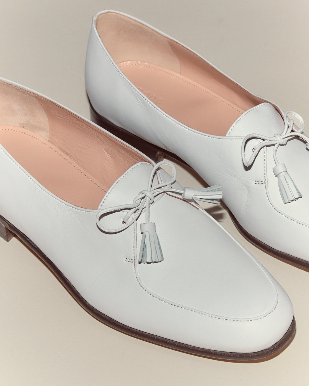 Tassel Shoes - White | Modern Menswear by yycbvcnbmmnbm