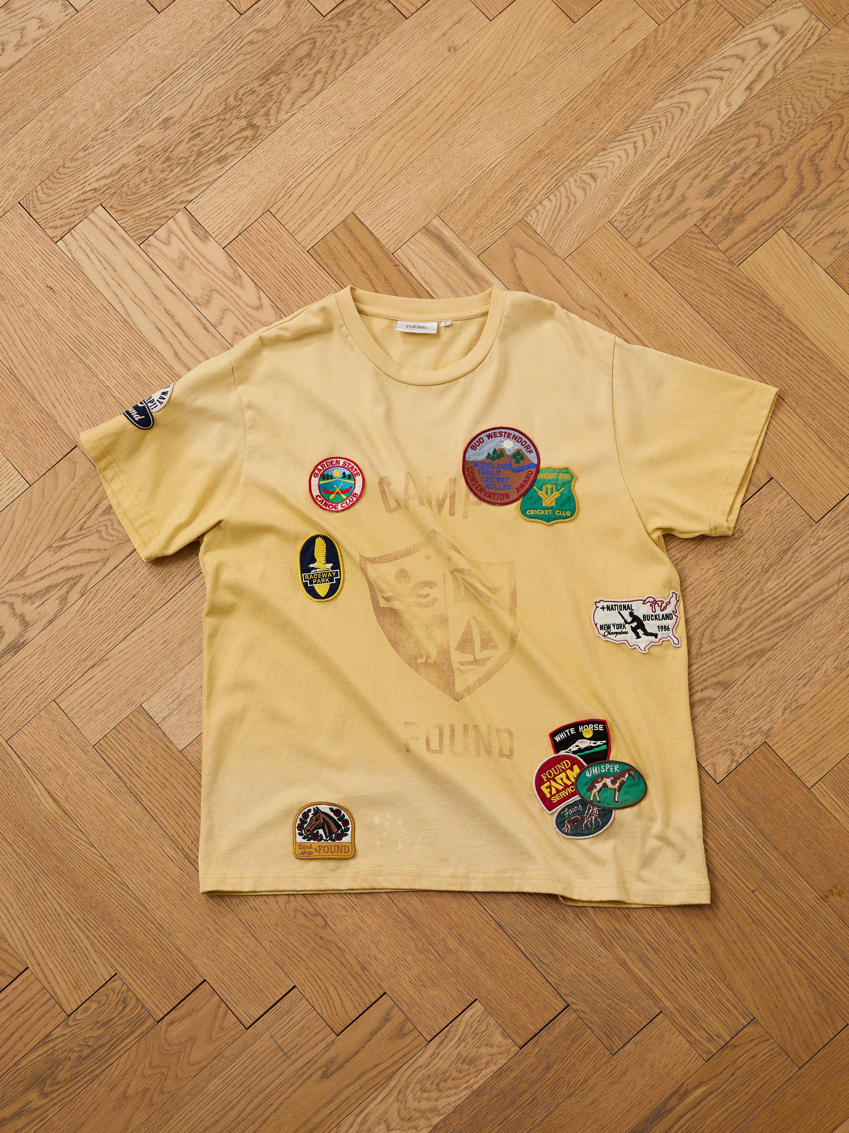 Patchwork Camp Tee | Modern Menswear by yycbvcnbmmnbm