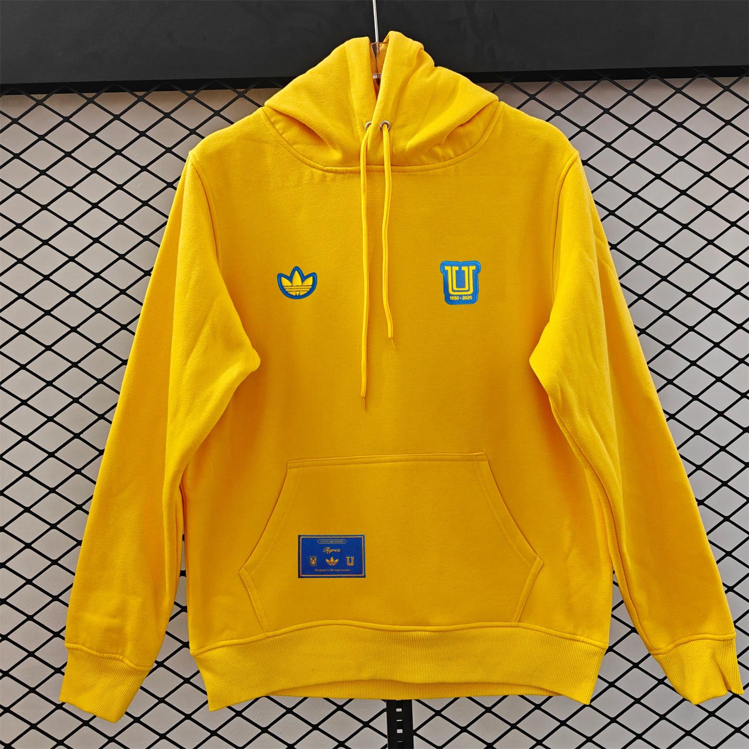 AlphaJersey-Tigres UANL 25-26 Originals Terrace Icon Unisex Pullover Hoodie