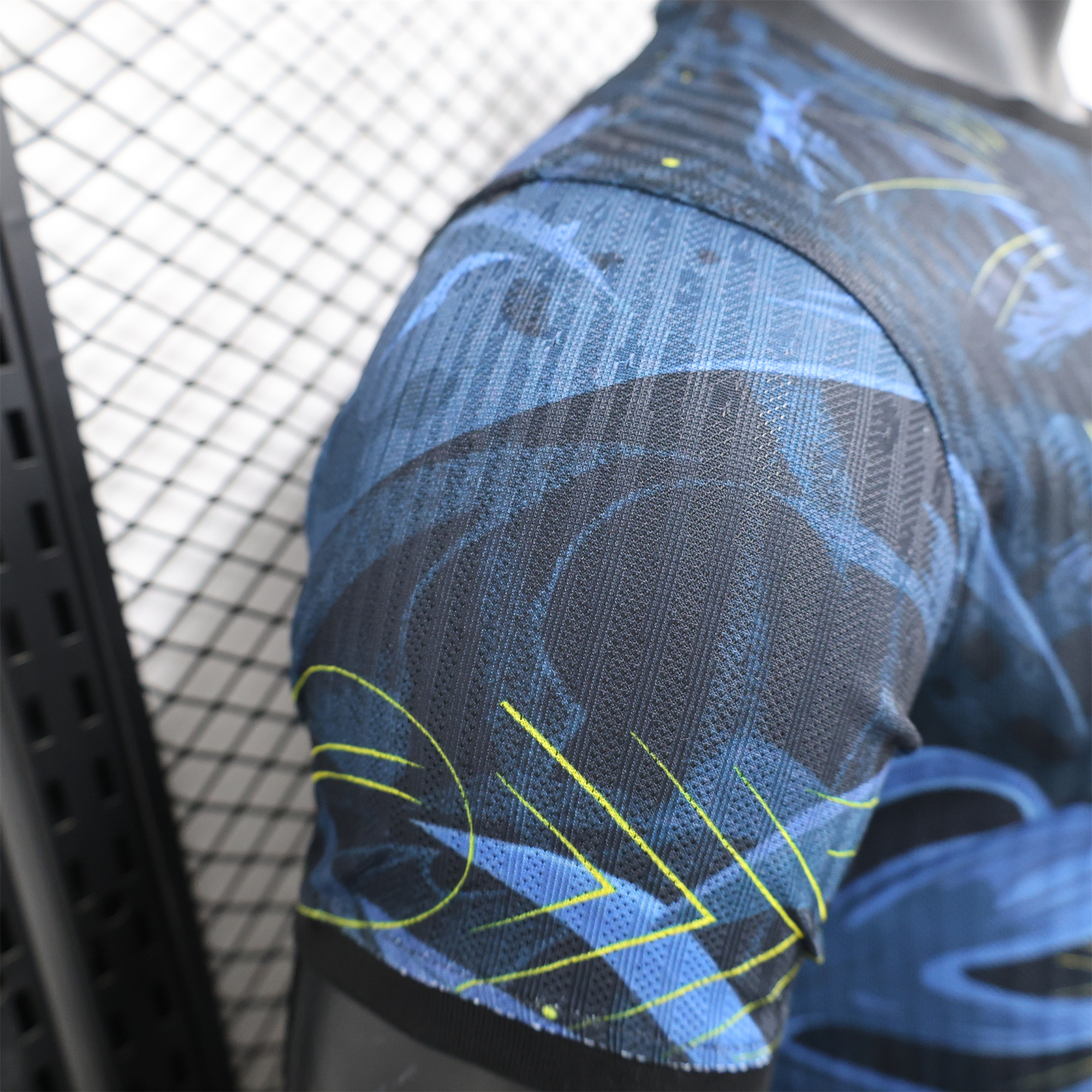 AlphaJersey-Brazil 2024 Black Blue Tiger Jersey - Player Version