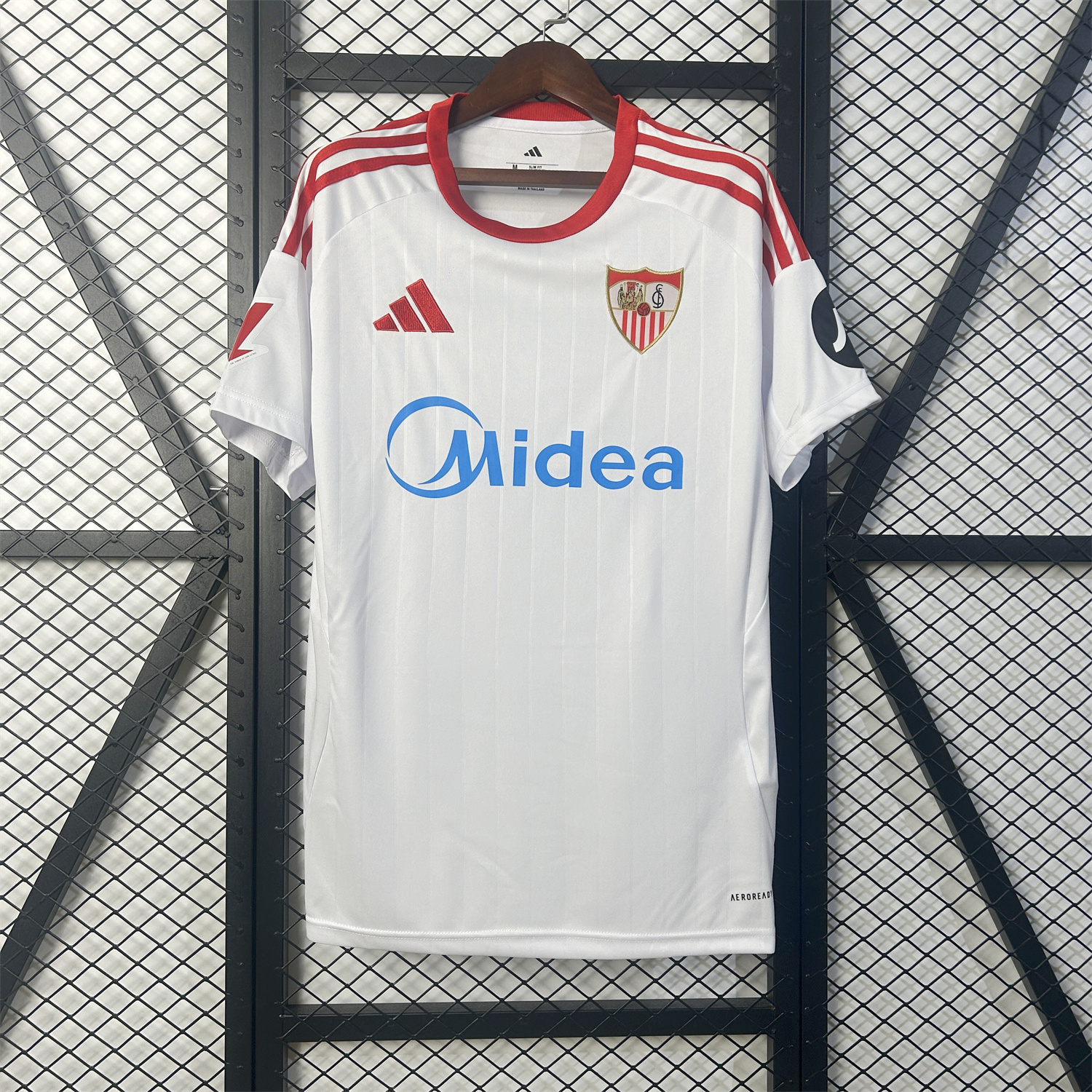 AlphaJersey-Sevilla 25-26 Home White Jersey - Fans Version