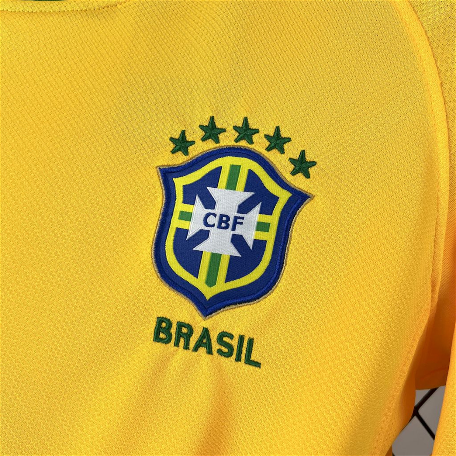 AlphaJersey-Retro Brazil 2010 Home Jersey
