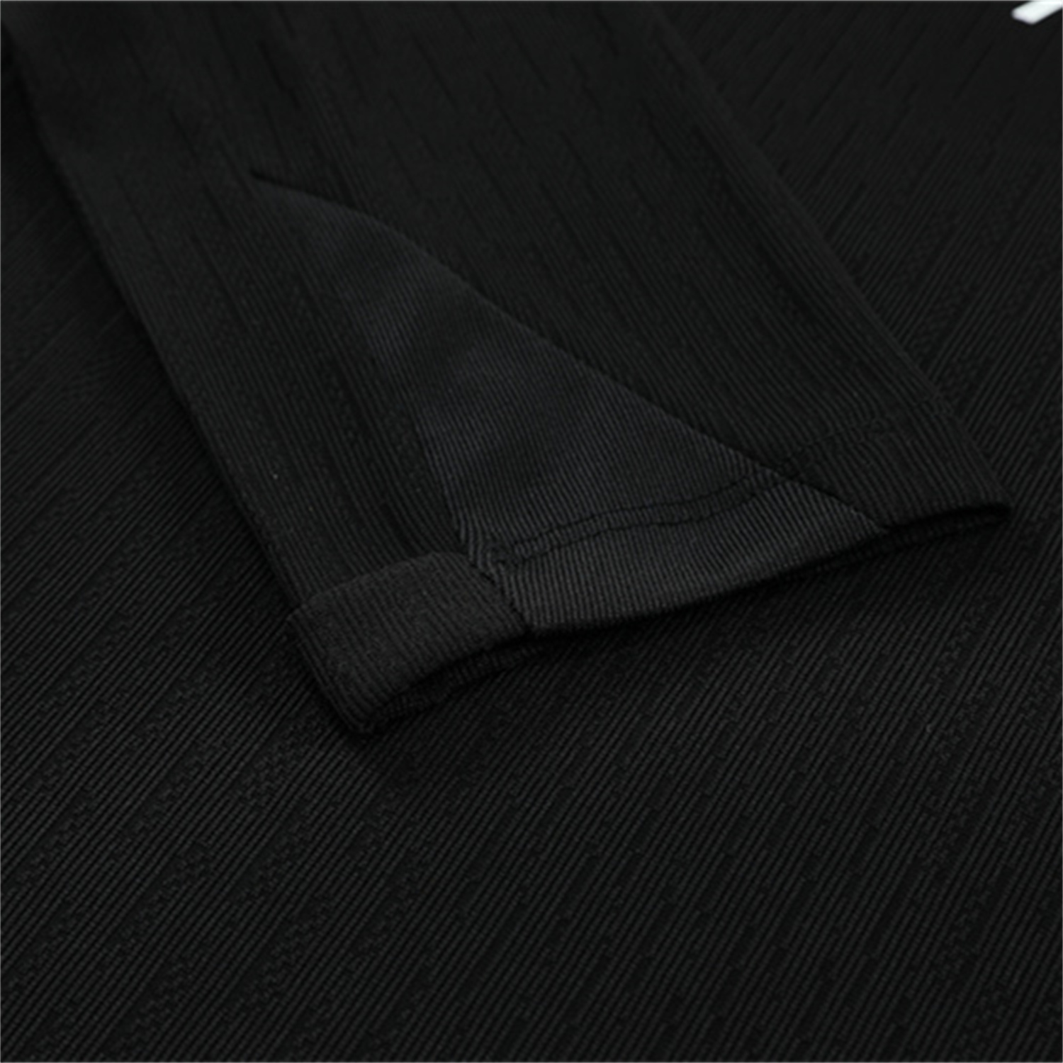 AlphaJersey-Paris Saint-Germain PSG 25-26 Jordan Long Sleeve Training Set - Pure Black Top & Pants