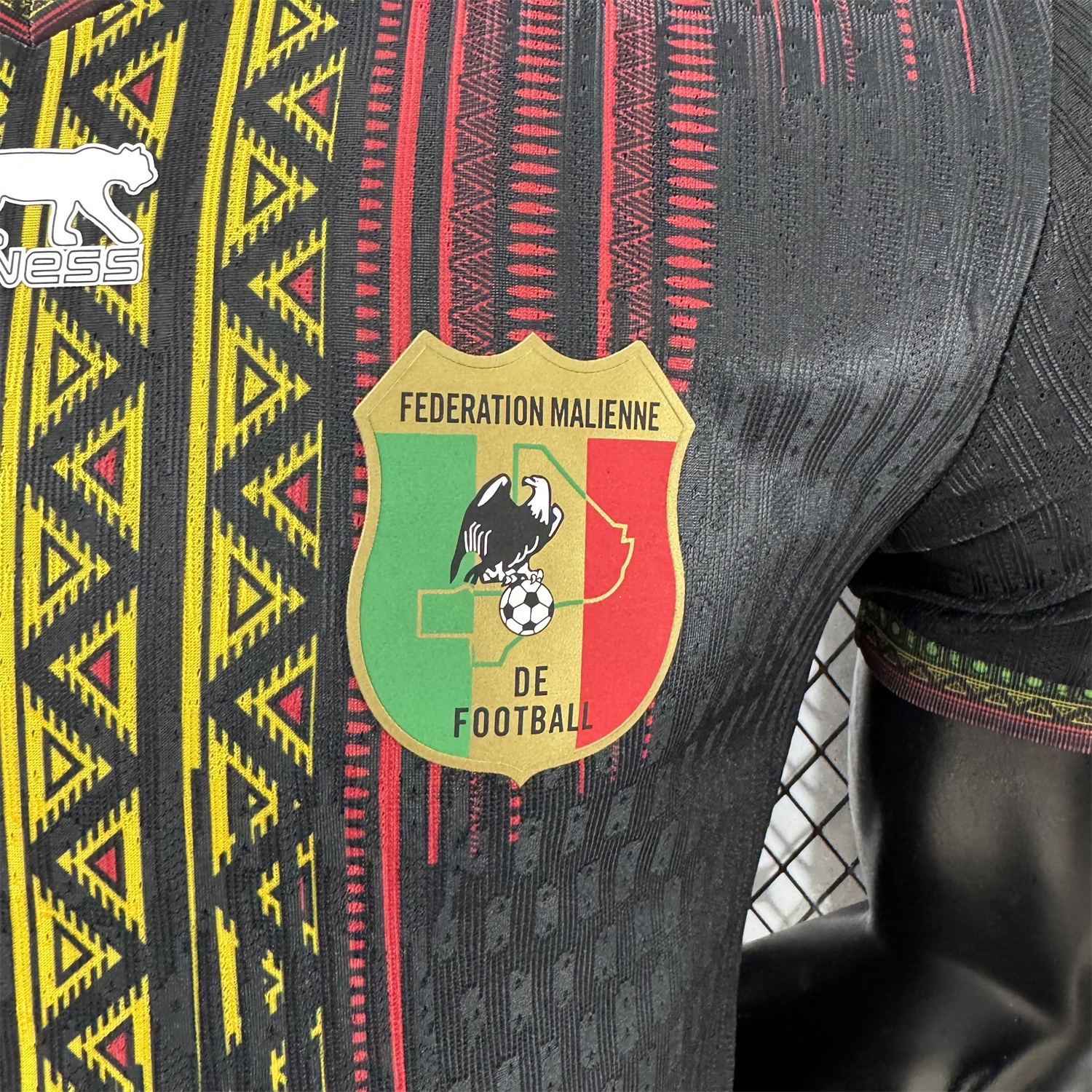 AlphaJersey-Mali 2025 Third Black Jersey - Player Version