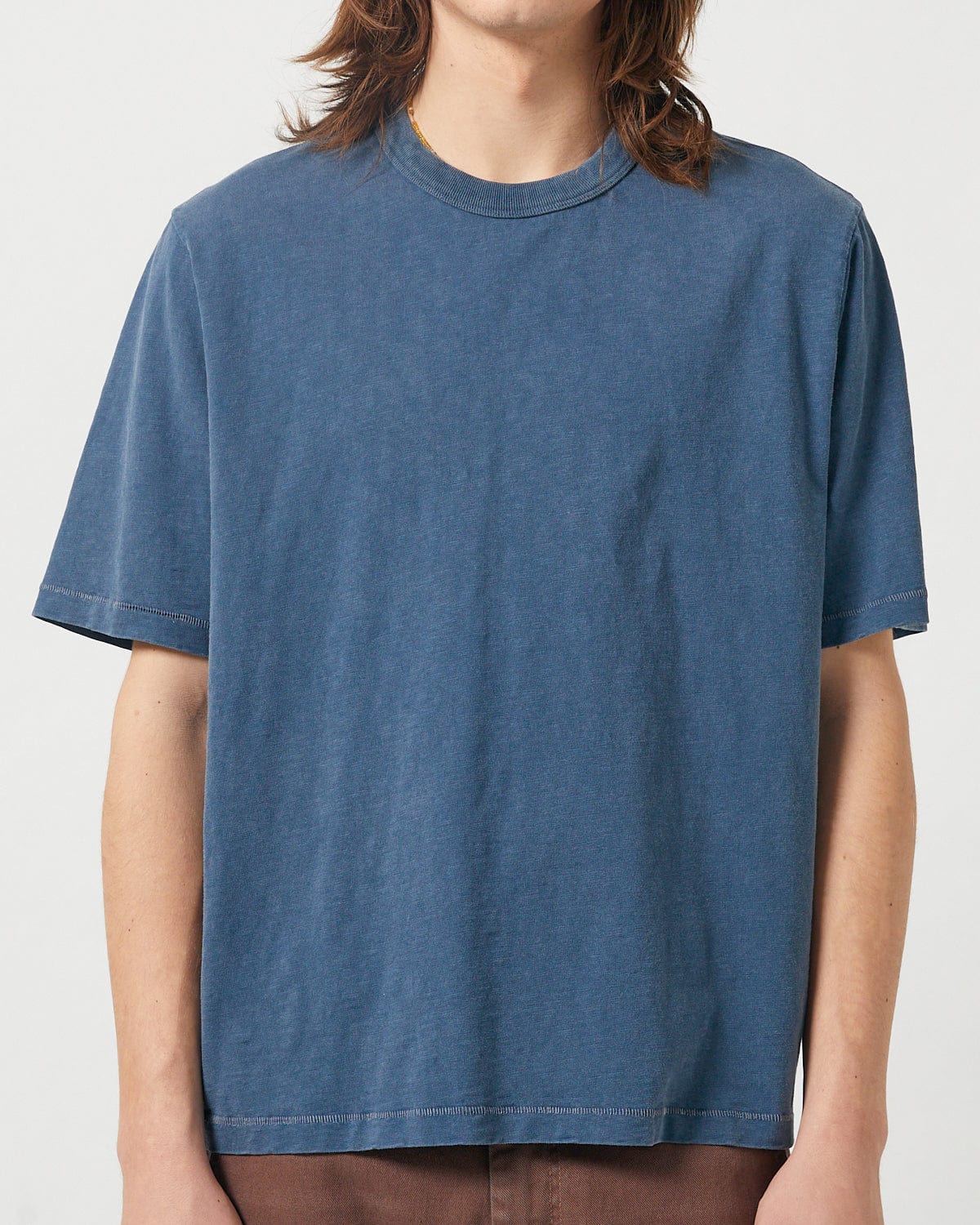 Slub Tee - Navy | Modern Menswear by yycbvcnbmmnbm