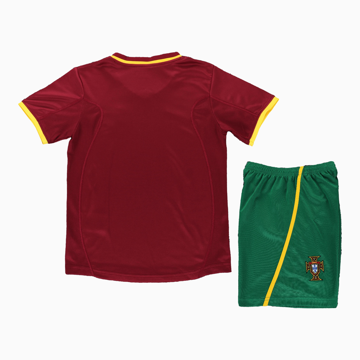 AlphaJersey-Retro Portugal 2000 Home Kids Kit