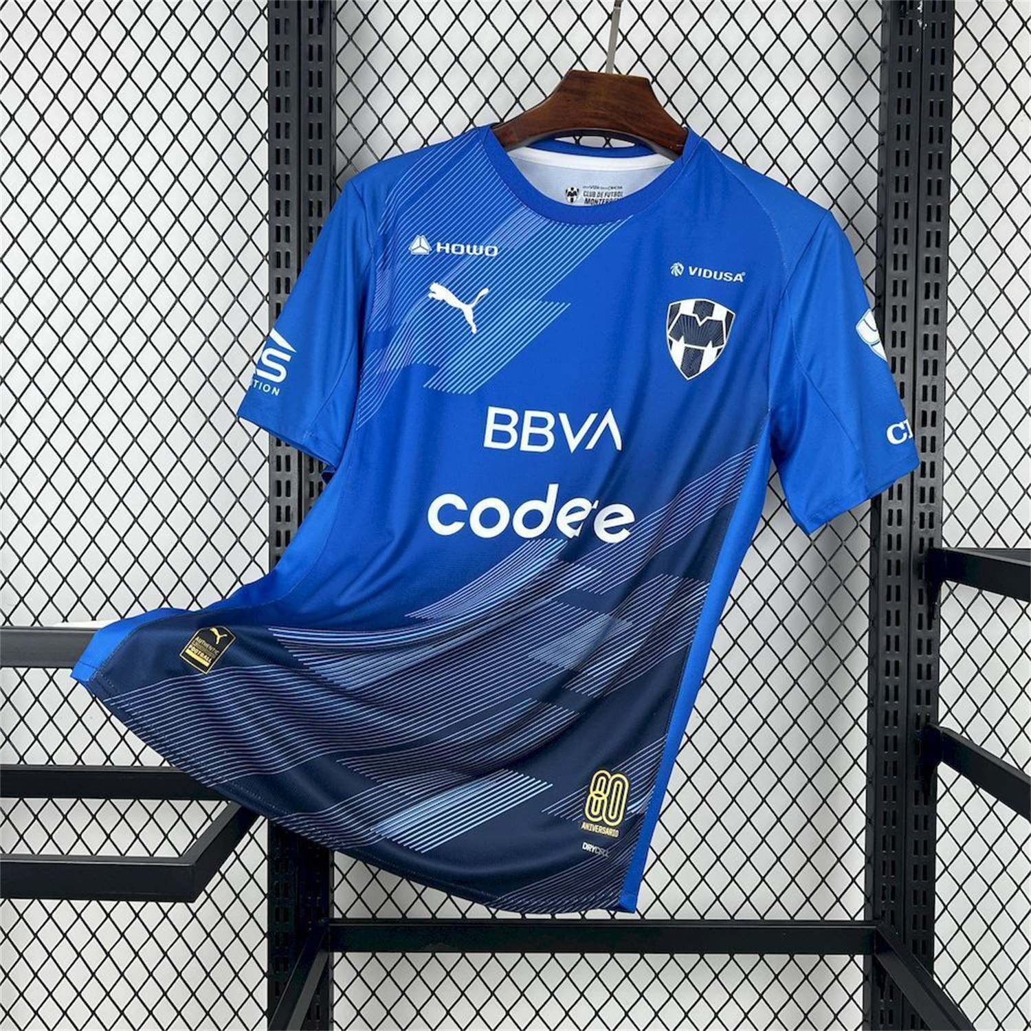 AlphaJersey-Rayados Monterrey 25-26 Third Blue Jersey - Fans Version
