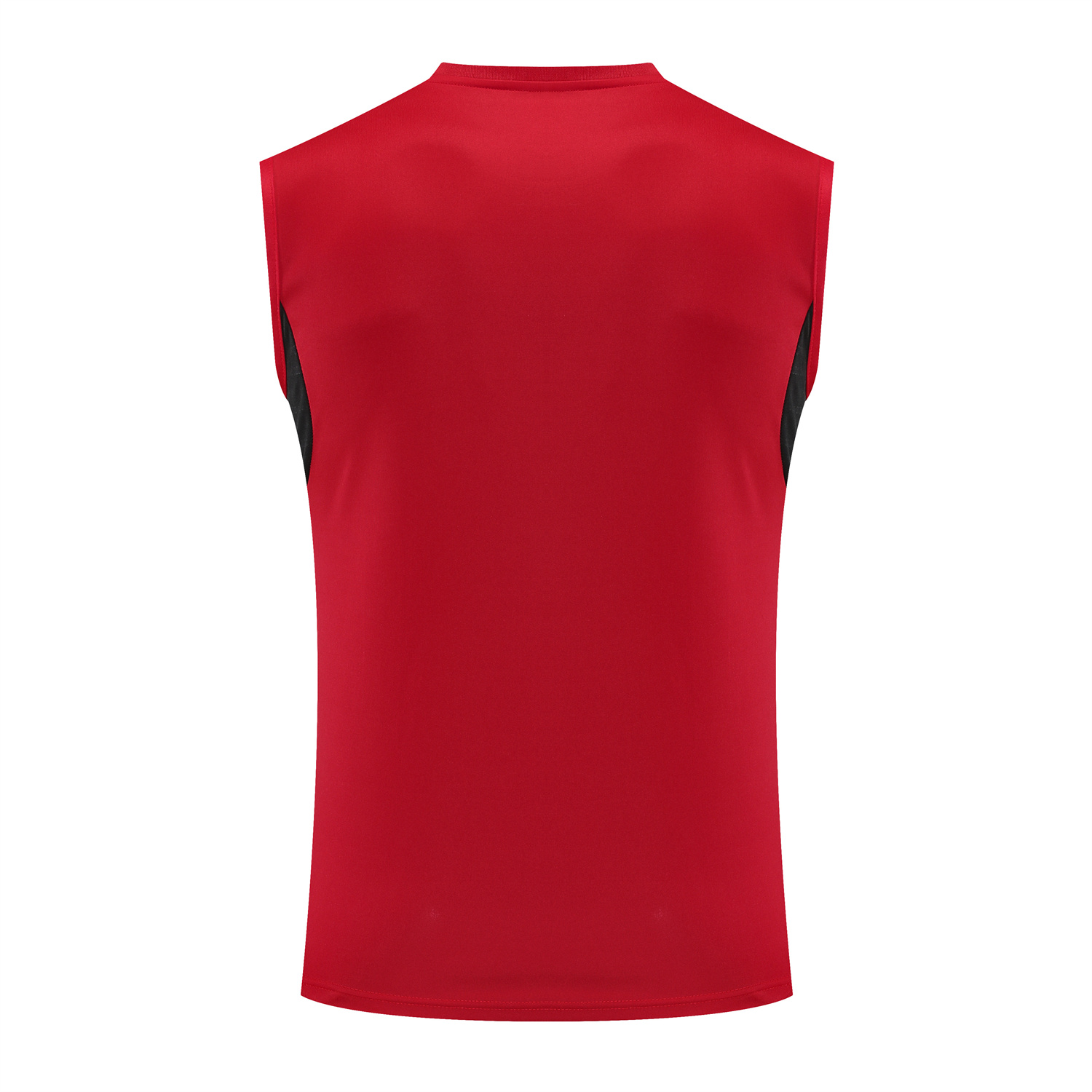AlphaJersey-Manchester United 25-26 Vest Training Set - Pure Red Vest & Black Shorts