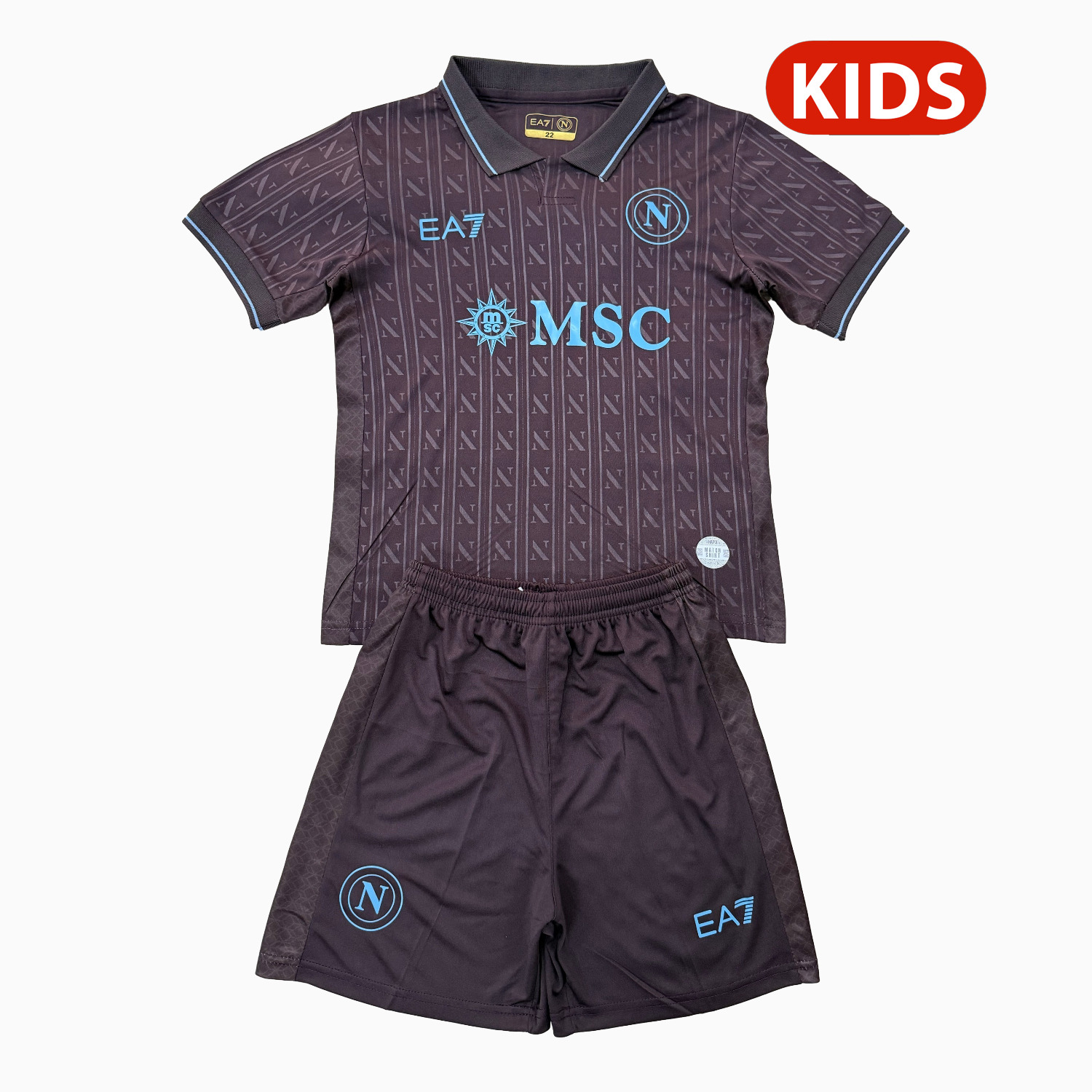 AlphaJersey-Napoli 25-26 Third Kids Kit