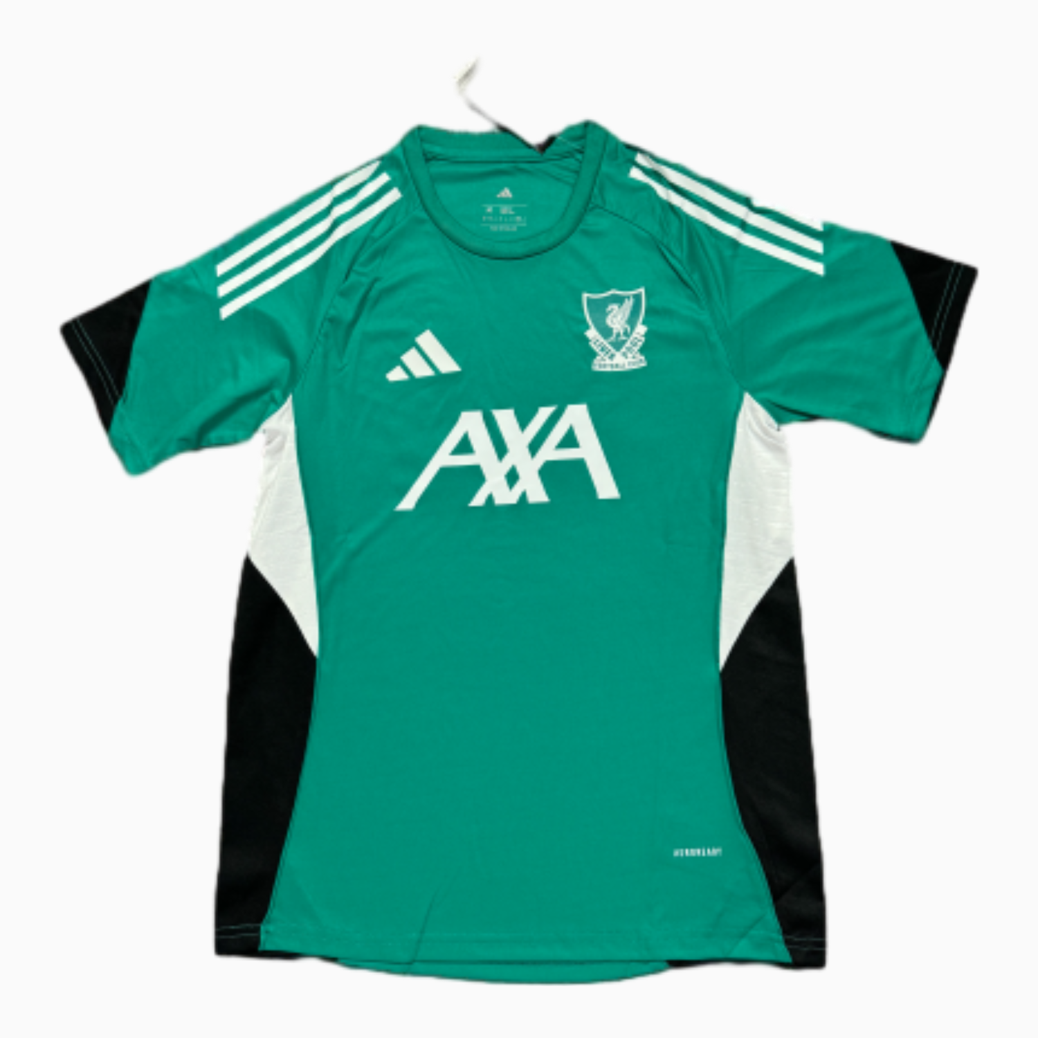 AlphaJersey-Liver.pool 25-26 AXA Green Training Jersey - Fans Version