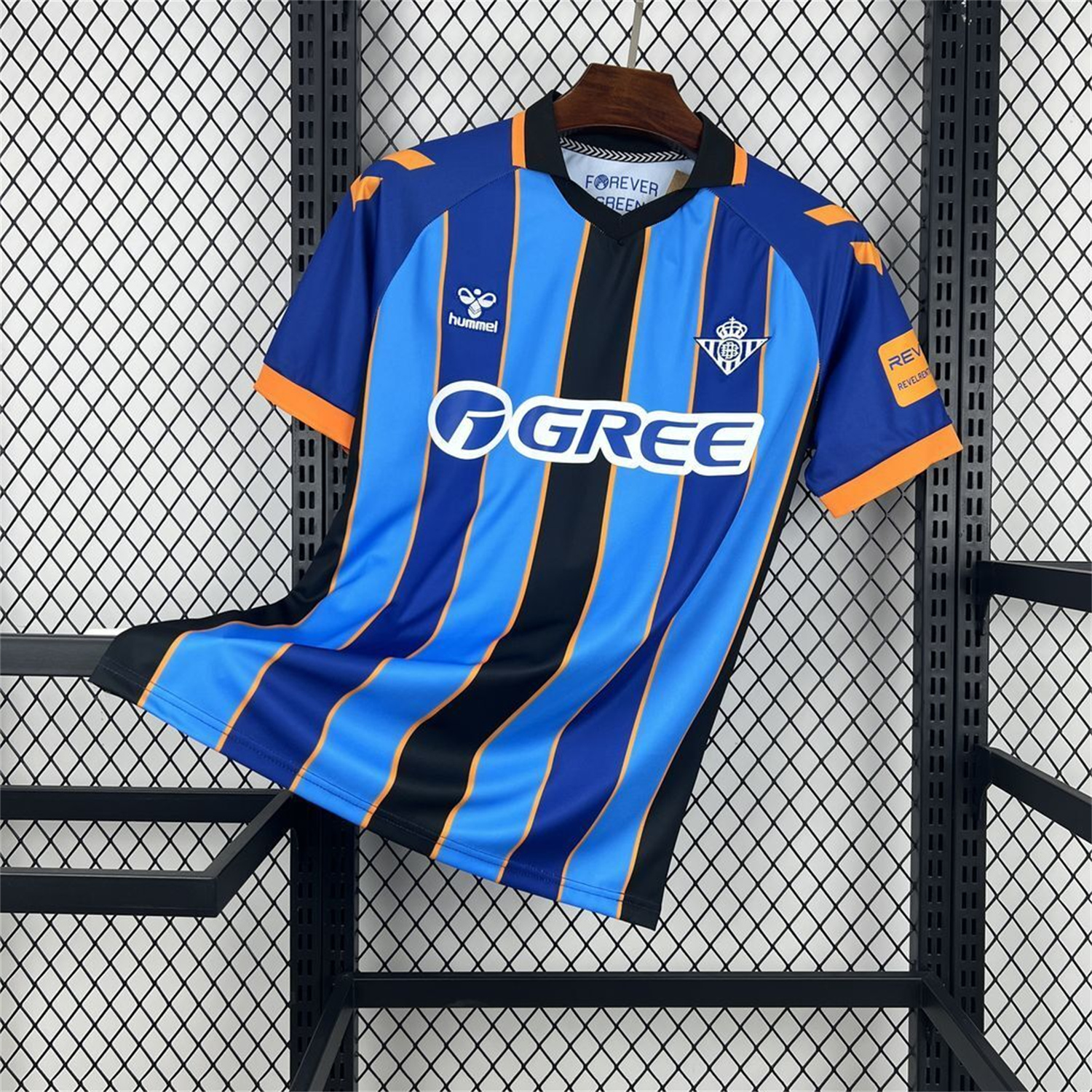 AlphaJersey-Real Betis 25-26 Goalkeeper Blue Jersey - Fans Version