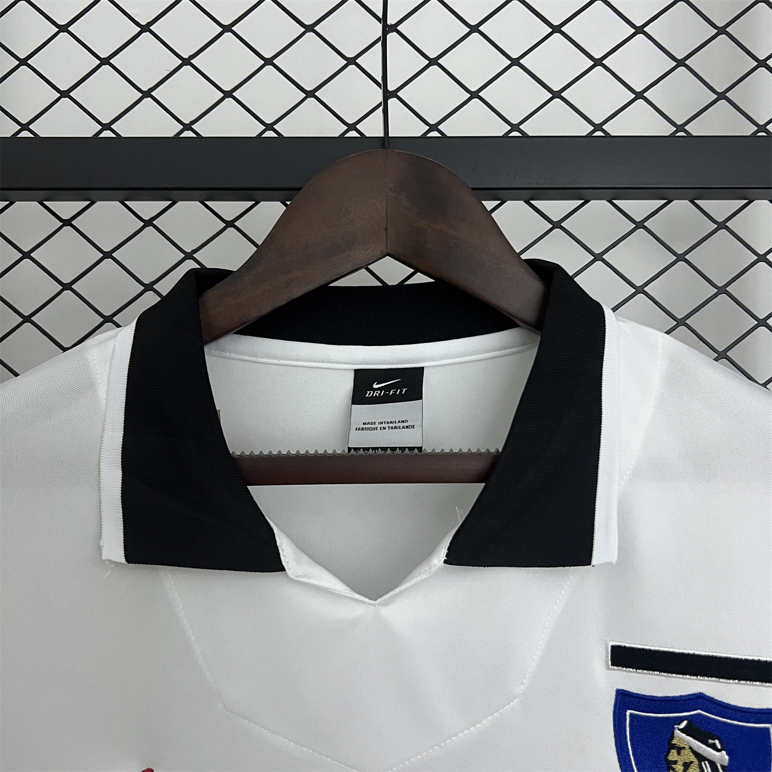 AlphaJersey-Retro Colo Colo 1998-99 Home Long Sleeves Jersey