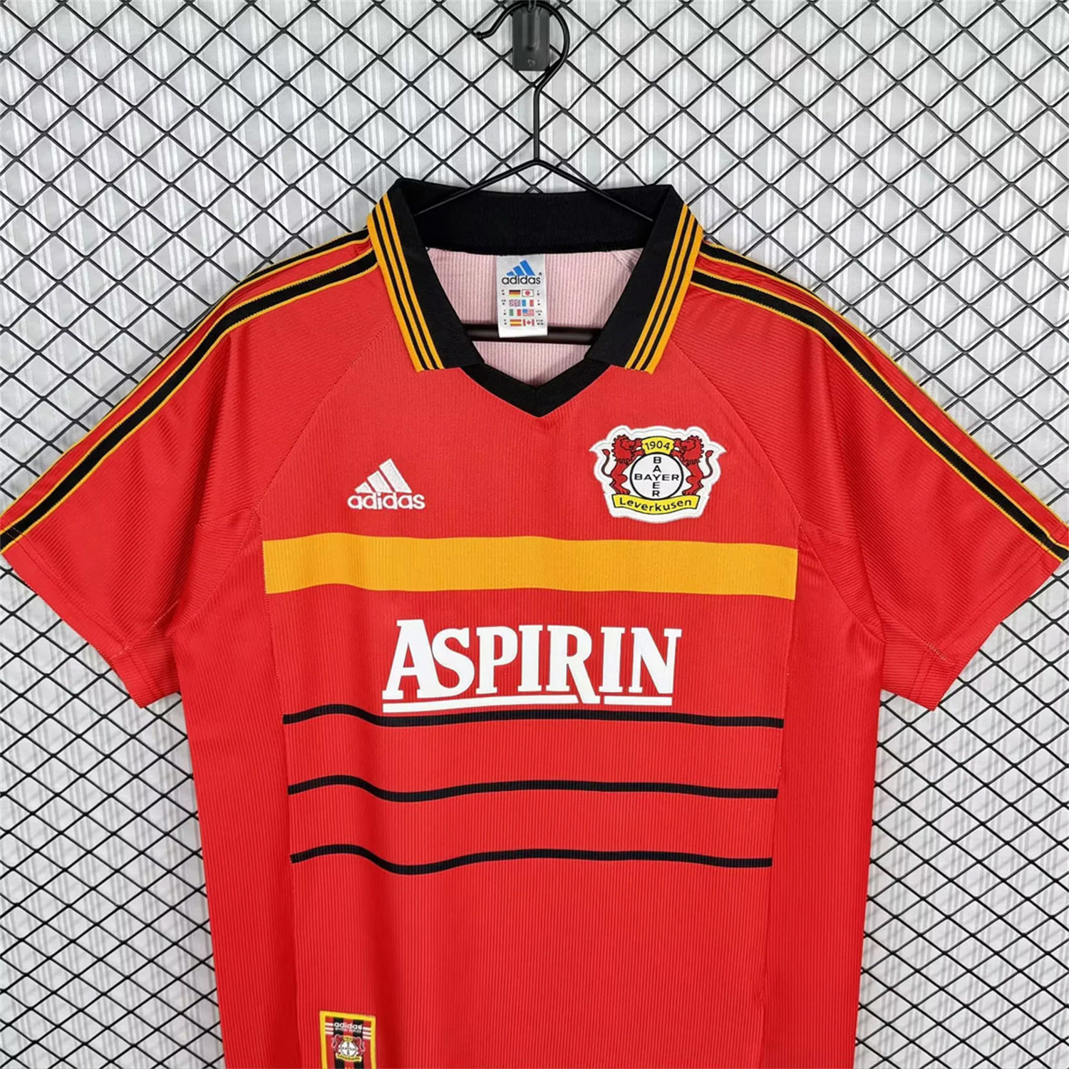 AlphaJersey-Retro Bayer 04 Leverkusen 1999-00 Home Jersey