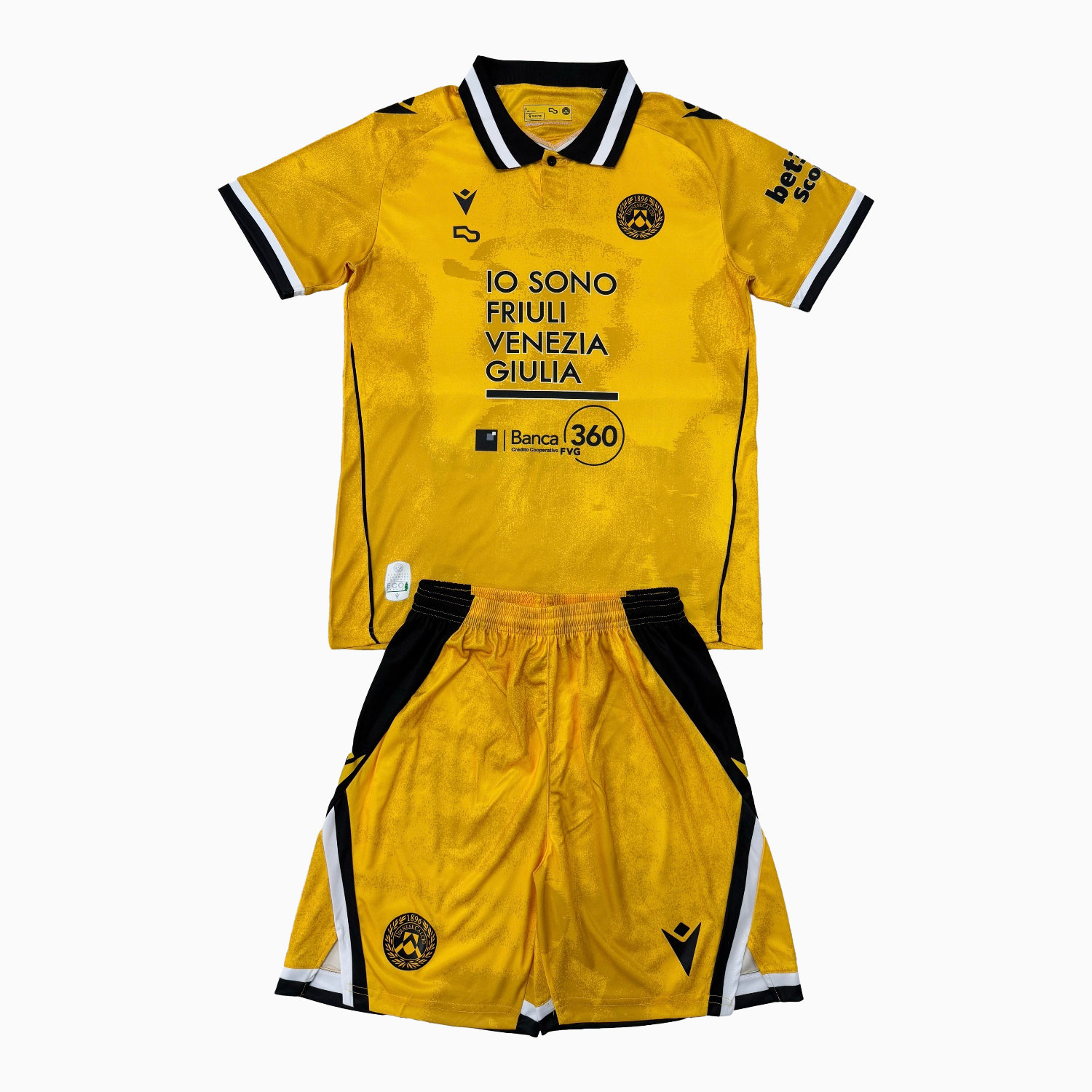 AlphaJersey-Udinese 25-26 Third Men's Adult Jersey Set - Fans Version