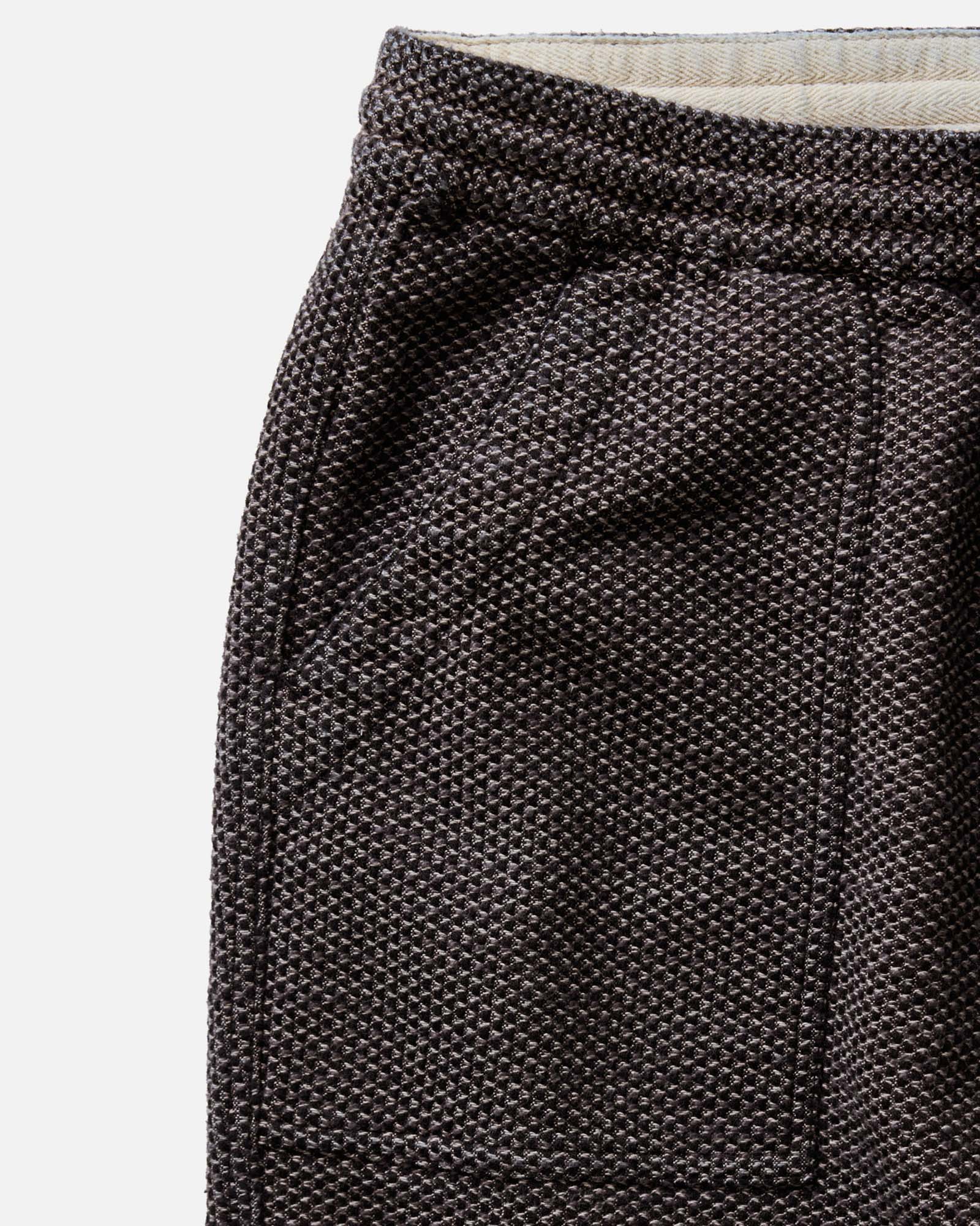 The Breakwater Pant in Charcoal Sashiko | Modern Menswear by yycbvcnbmmnbm
