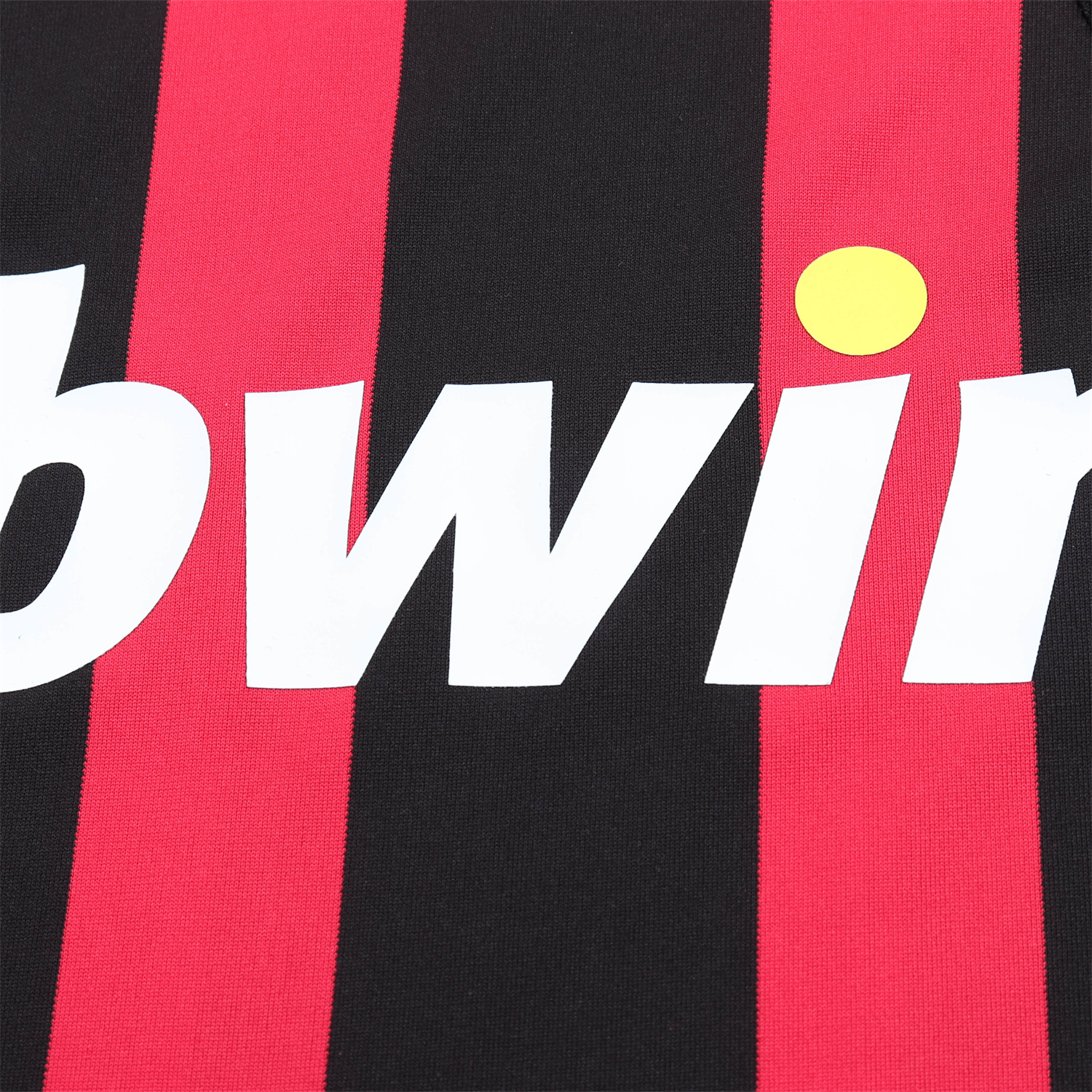 AlphaJersey-Retro AC Milan 2006-07 Home Long Sleeves Kids Kit